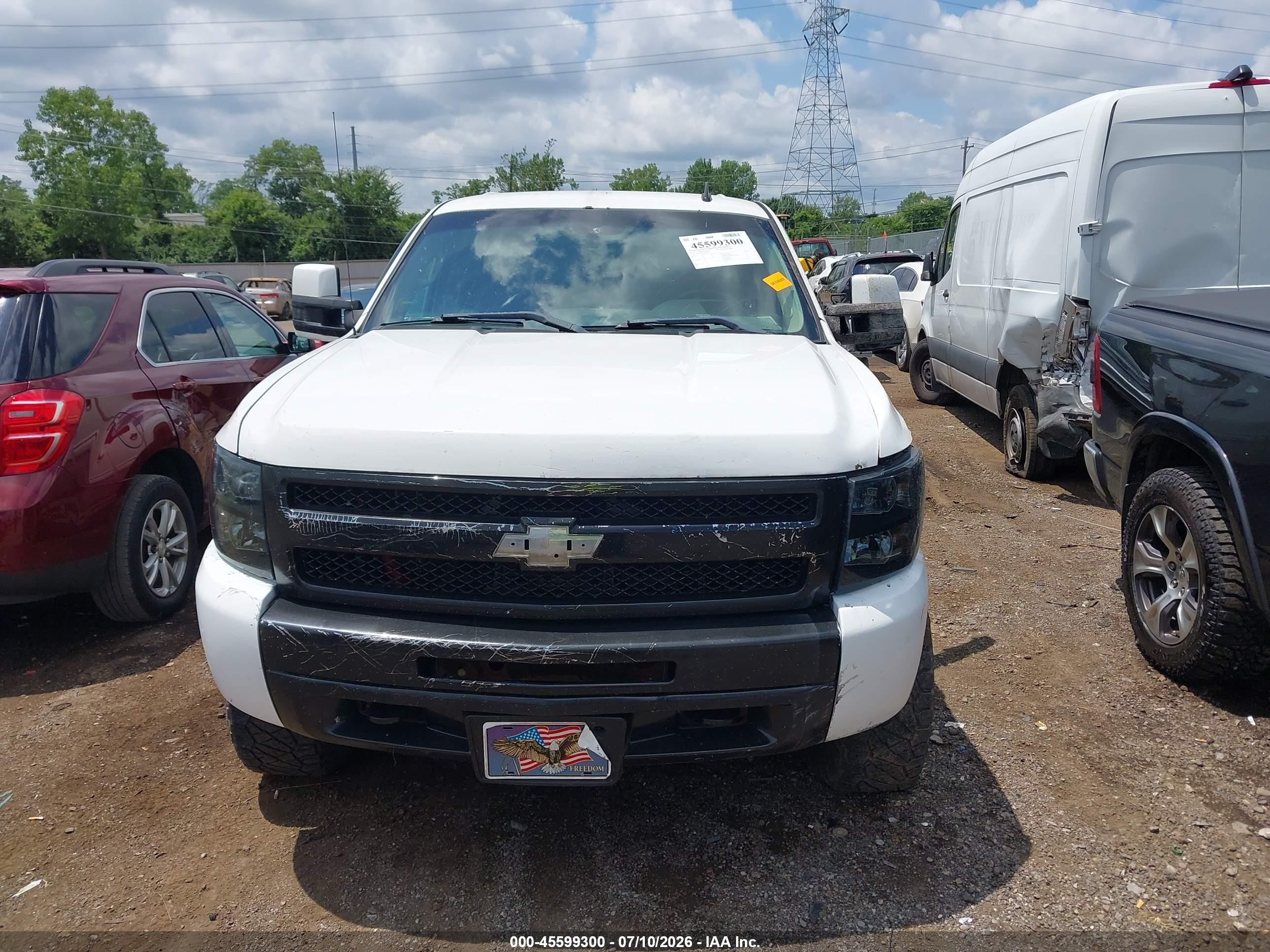 2012 Chevrolet Silverado 1500 Lt White vin: 1GCPKSE70CF186196