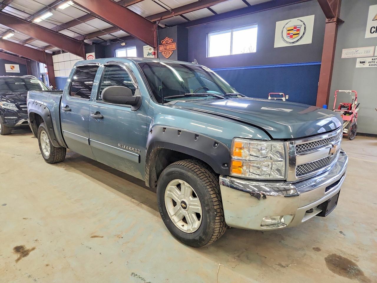 2012 Chevrolet Silverado K1500 Lt Зеленый vin: 1GCPKSE71CF139534