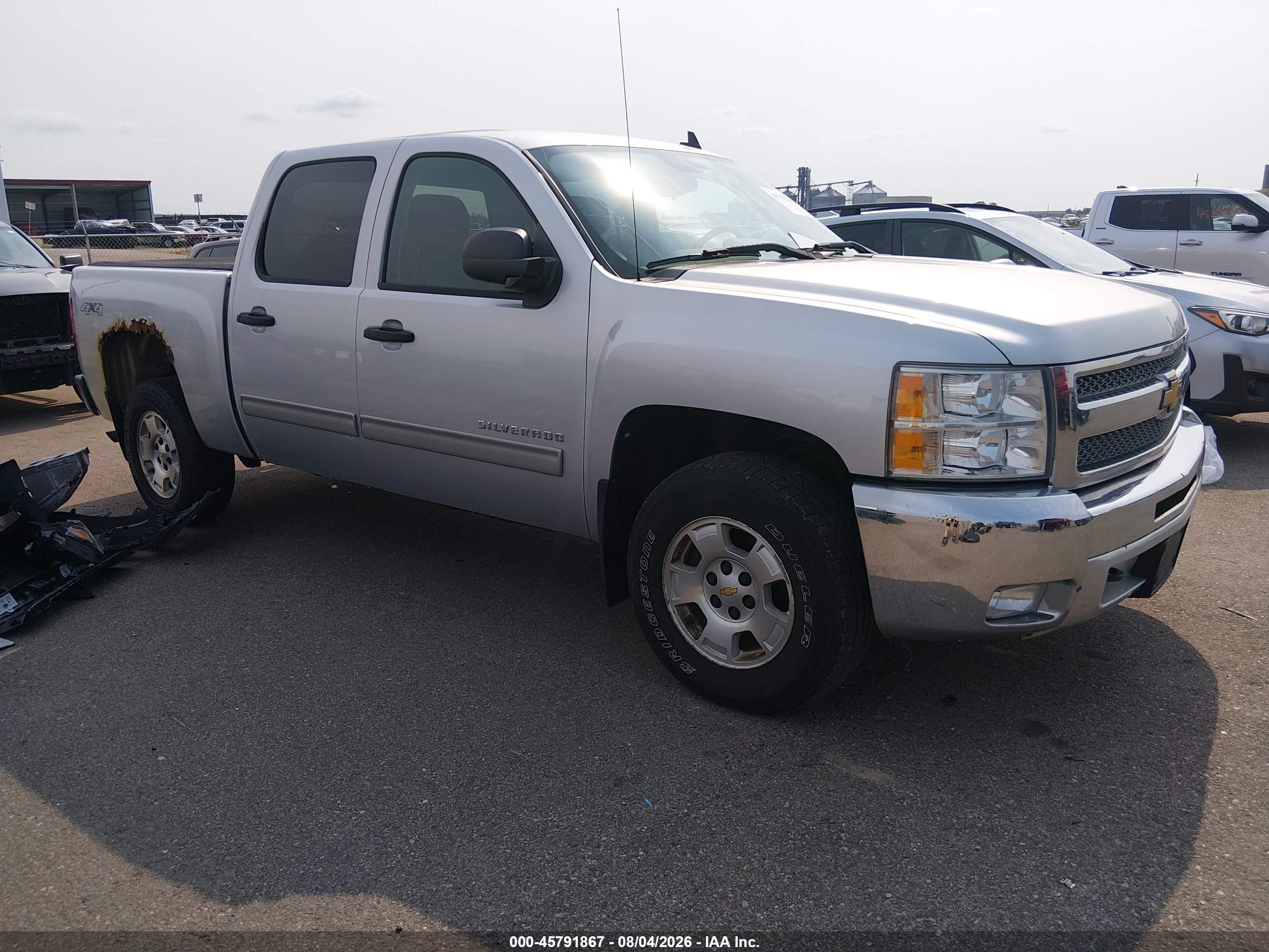 2012 Chevrolet Silverado 1500 Lt Silver vin: 1GCPKSE71CF141154