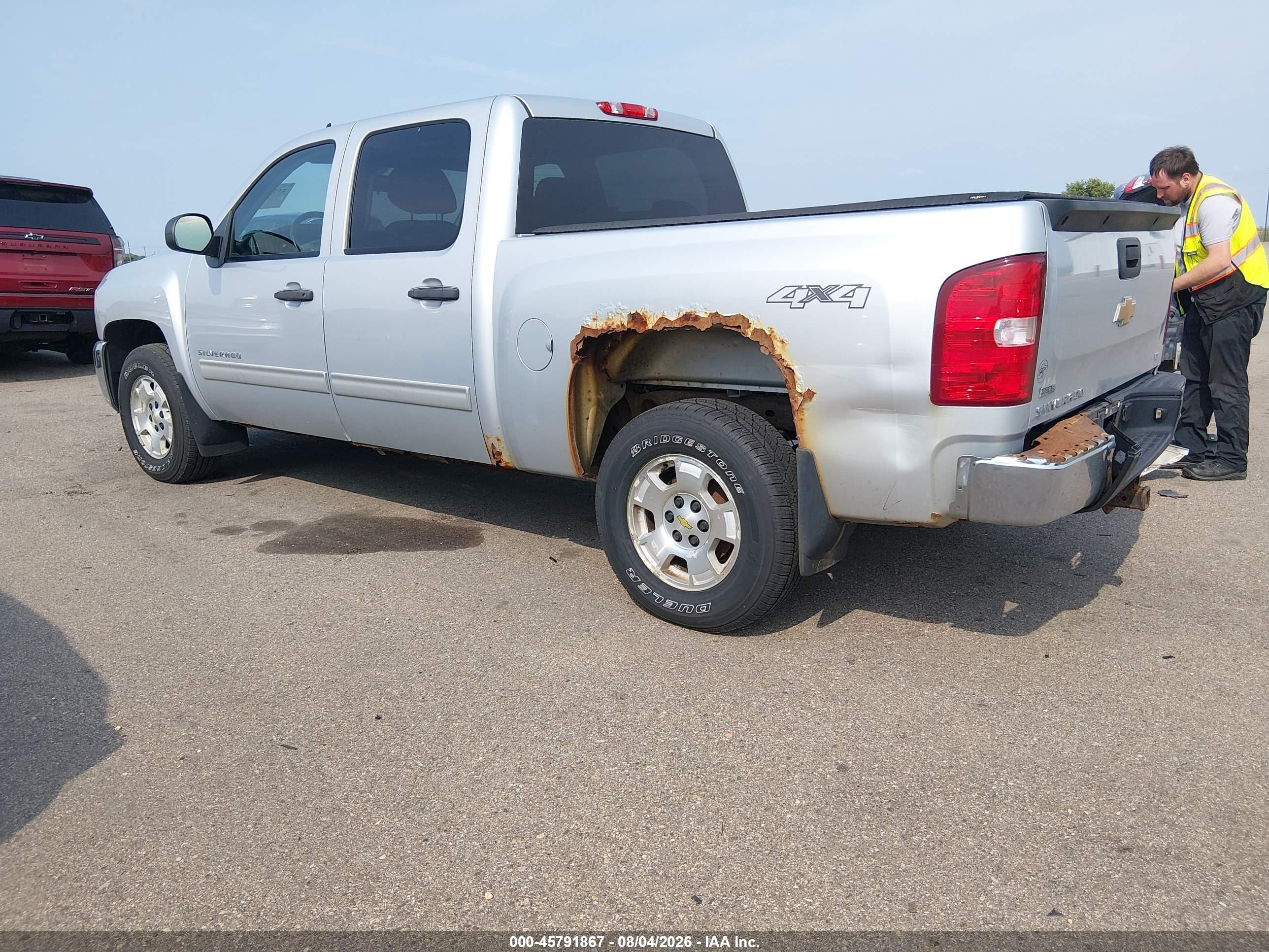 2012 Chevrolet Silverado 1500 Lt Silver vin: 1GCPKSE71CF141154