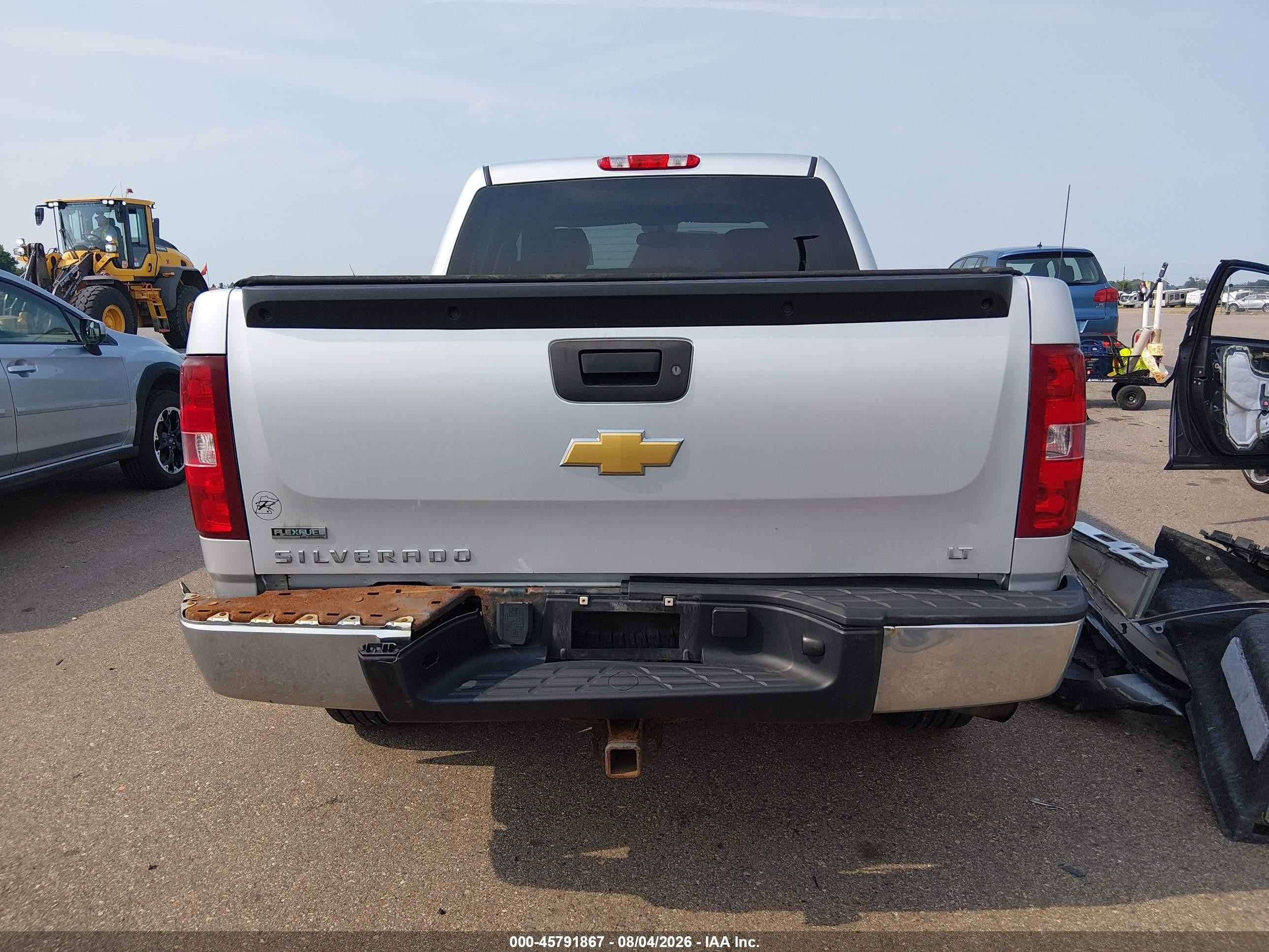 2012 Chevrolet Silverado 1500 Lt Silver vin: 1GCPKSE71CF141154