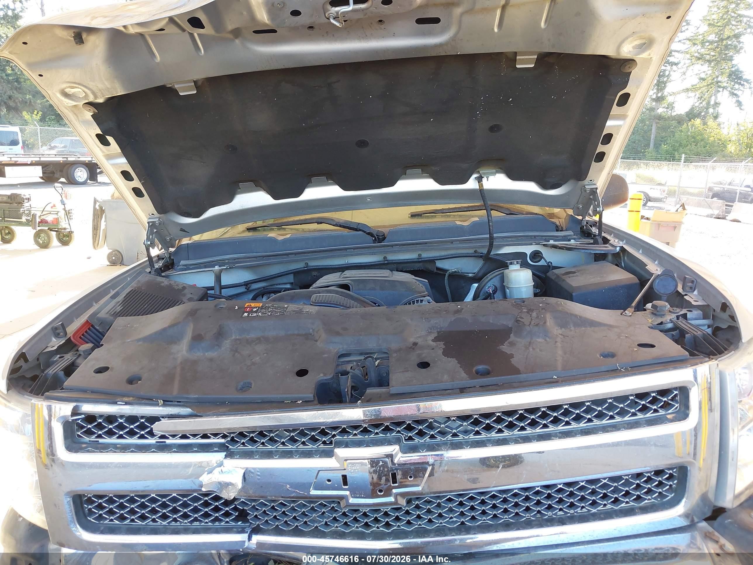 2012 Chevrolet Silverado 1500 Lt Silver vin: 1GCPKSE71CF151666