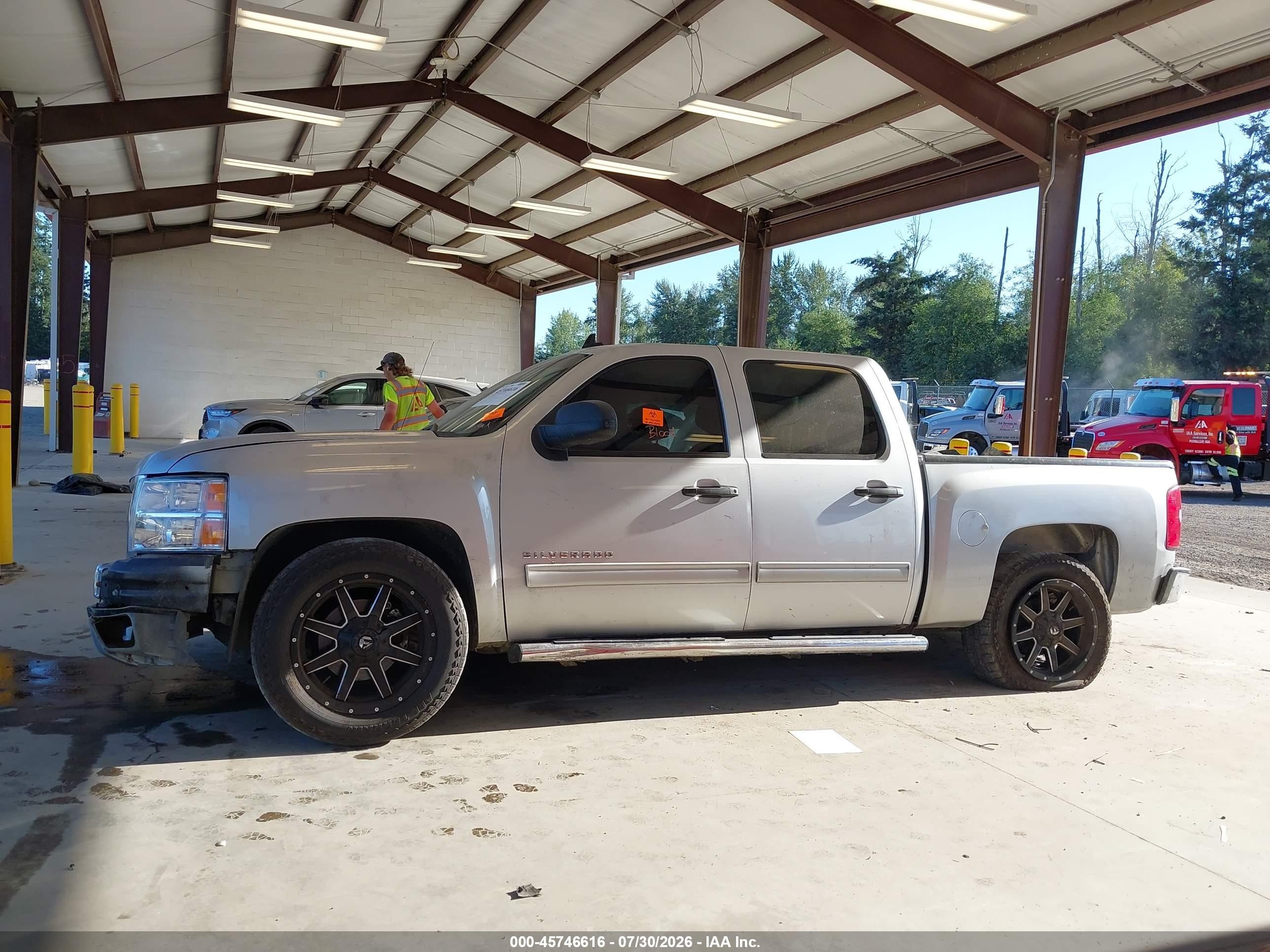 2012 Chevrolet Silverado 1500 Lt Silver vin: 1GCPKSE71CF151666