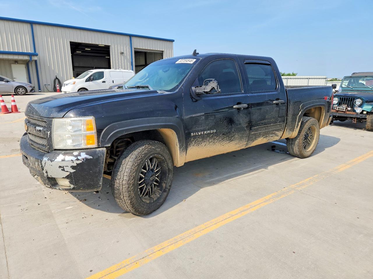2012 Chevrolet Silverado K1500 Lt Black vin: 1GCPKSE71CF176521
