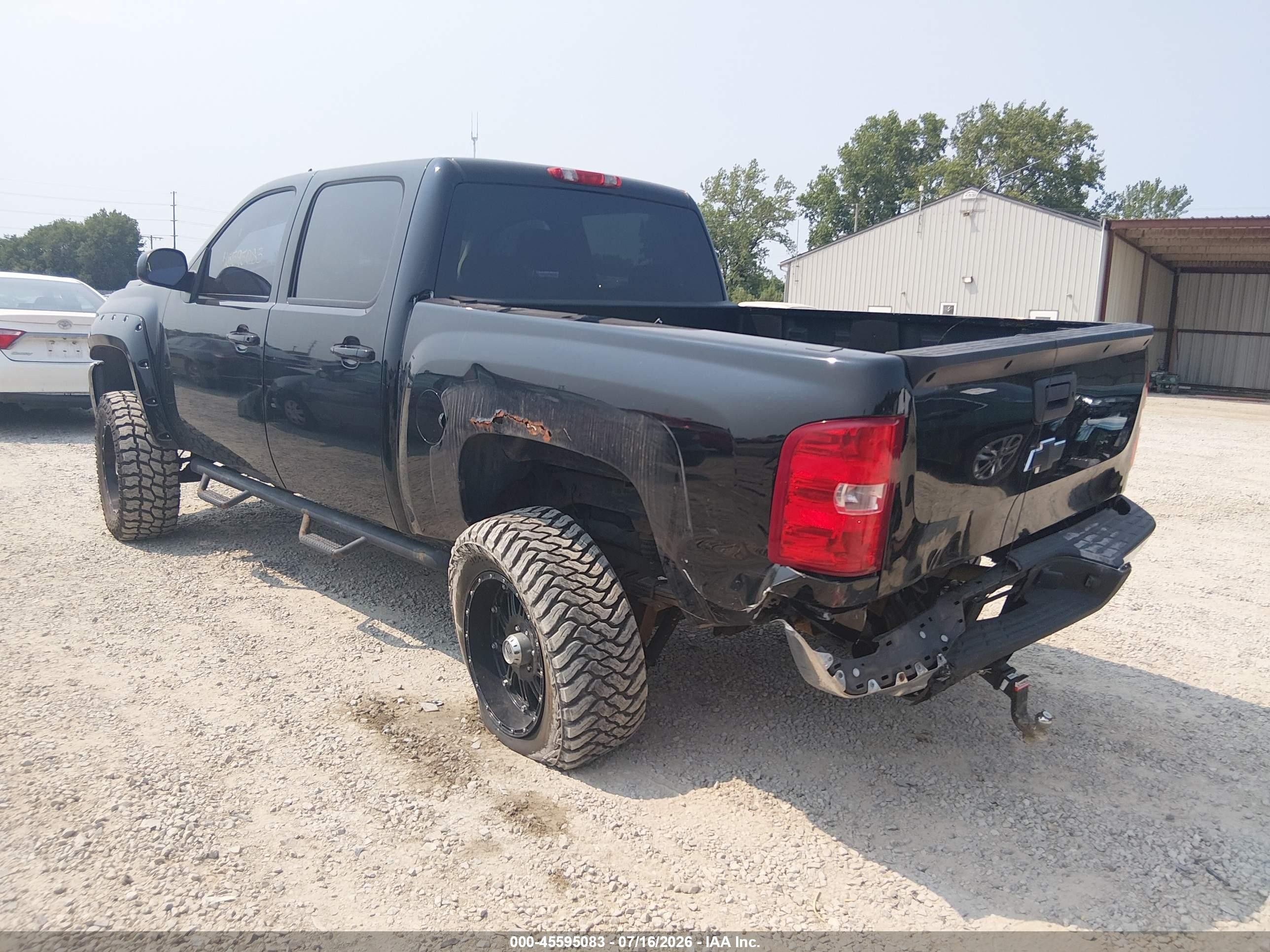 2012 Chevrolet Silverado 1500 Lt Black vin: 1GCPKSE72CF154334
