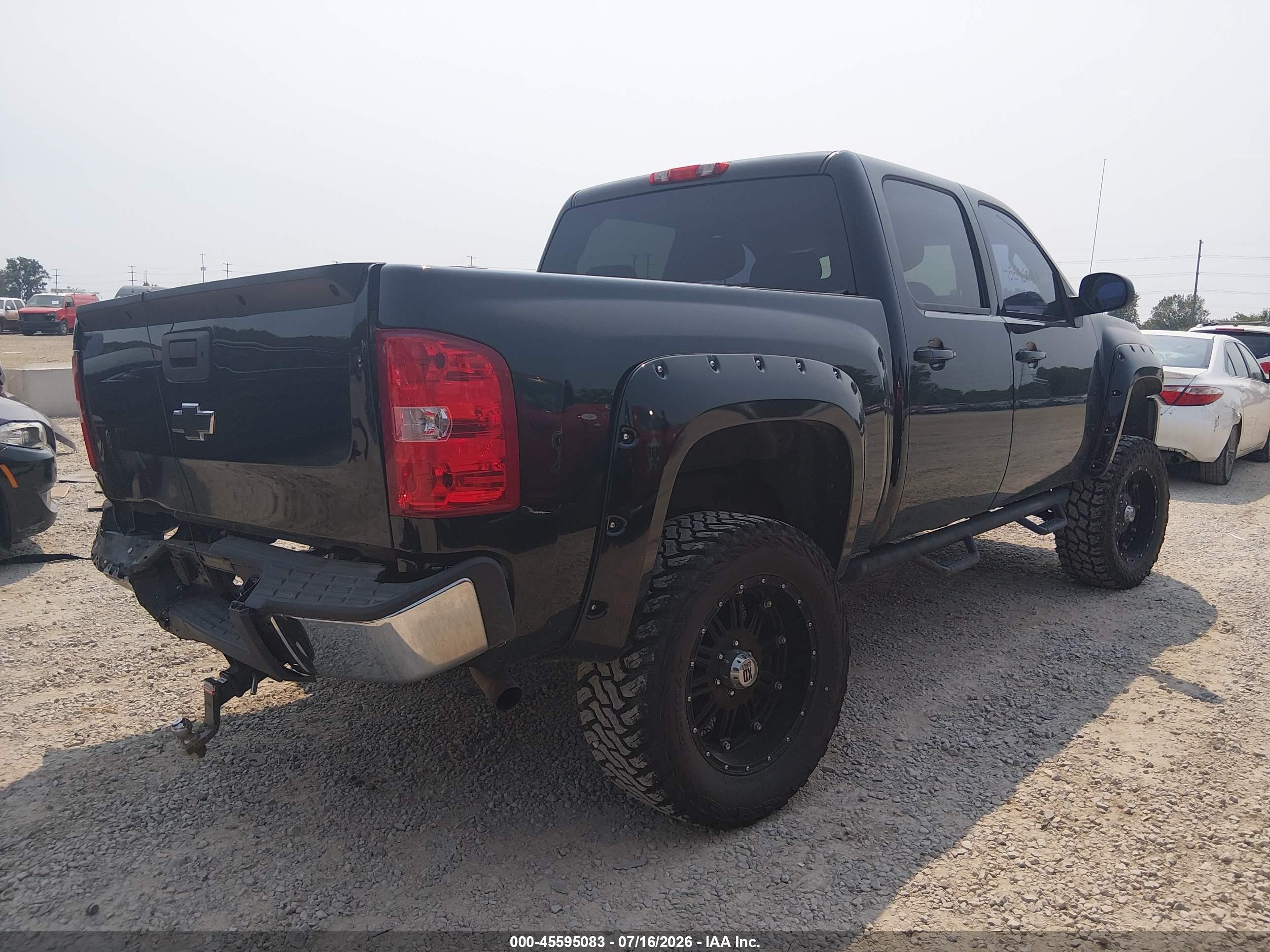 2012 Chevrolet Silverado 1500 Lt Black vin: 1GCPKSE72CF154334