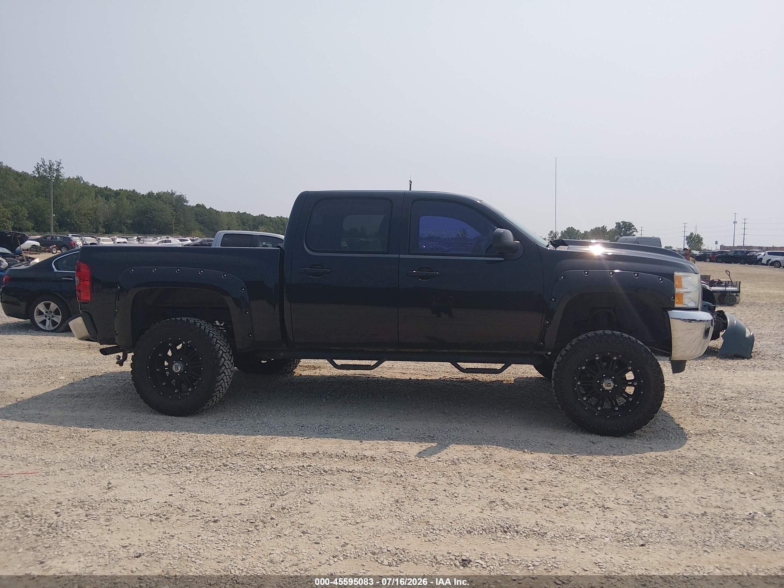 2012 Chevrolet Silverado 1500 Lt Black vin: 1GCPKSE72CF154334
