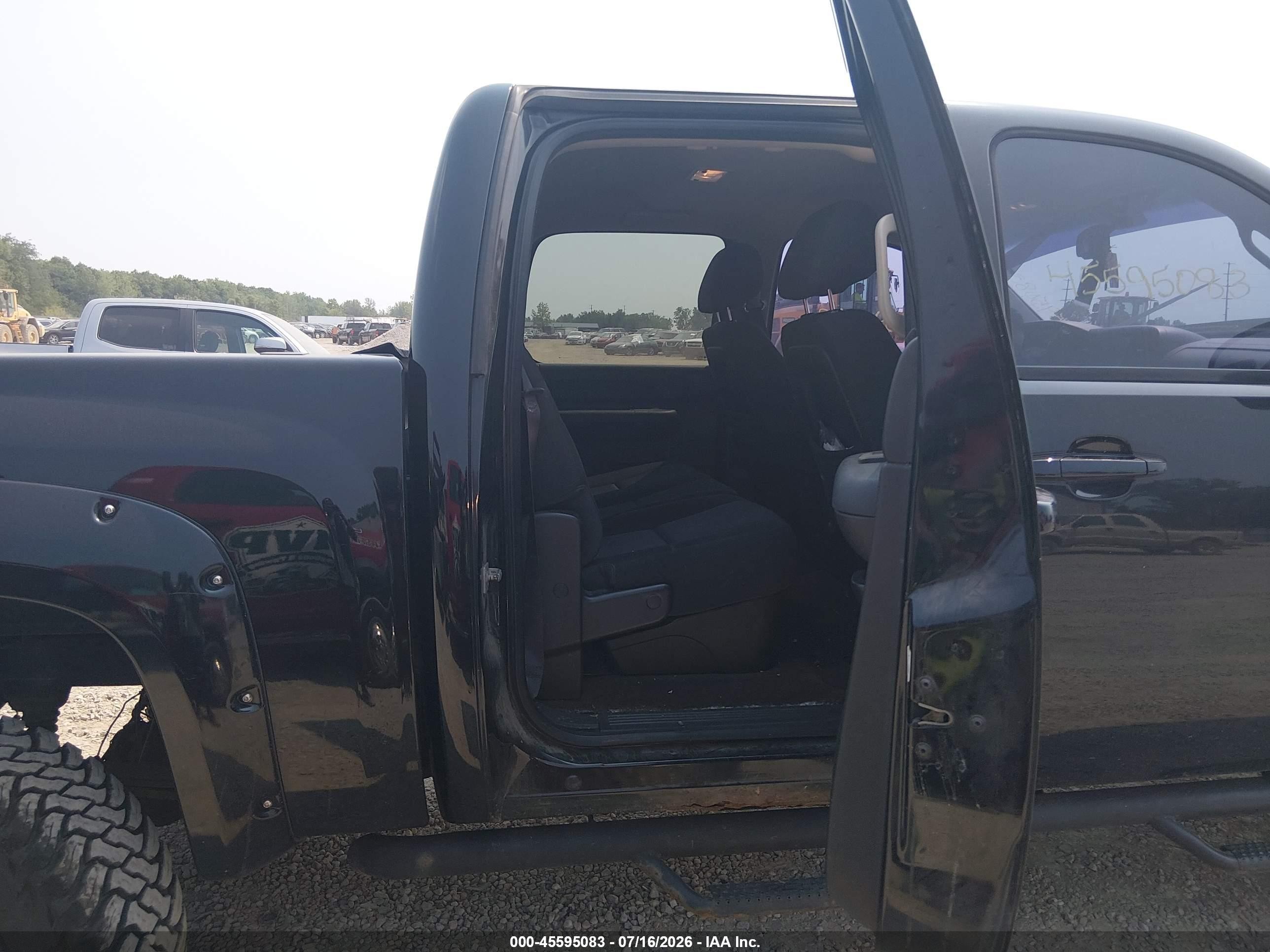 2012 Chevrolet Silverado 1500 Lt Black vin: 1GCPKSE72CF154334
