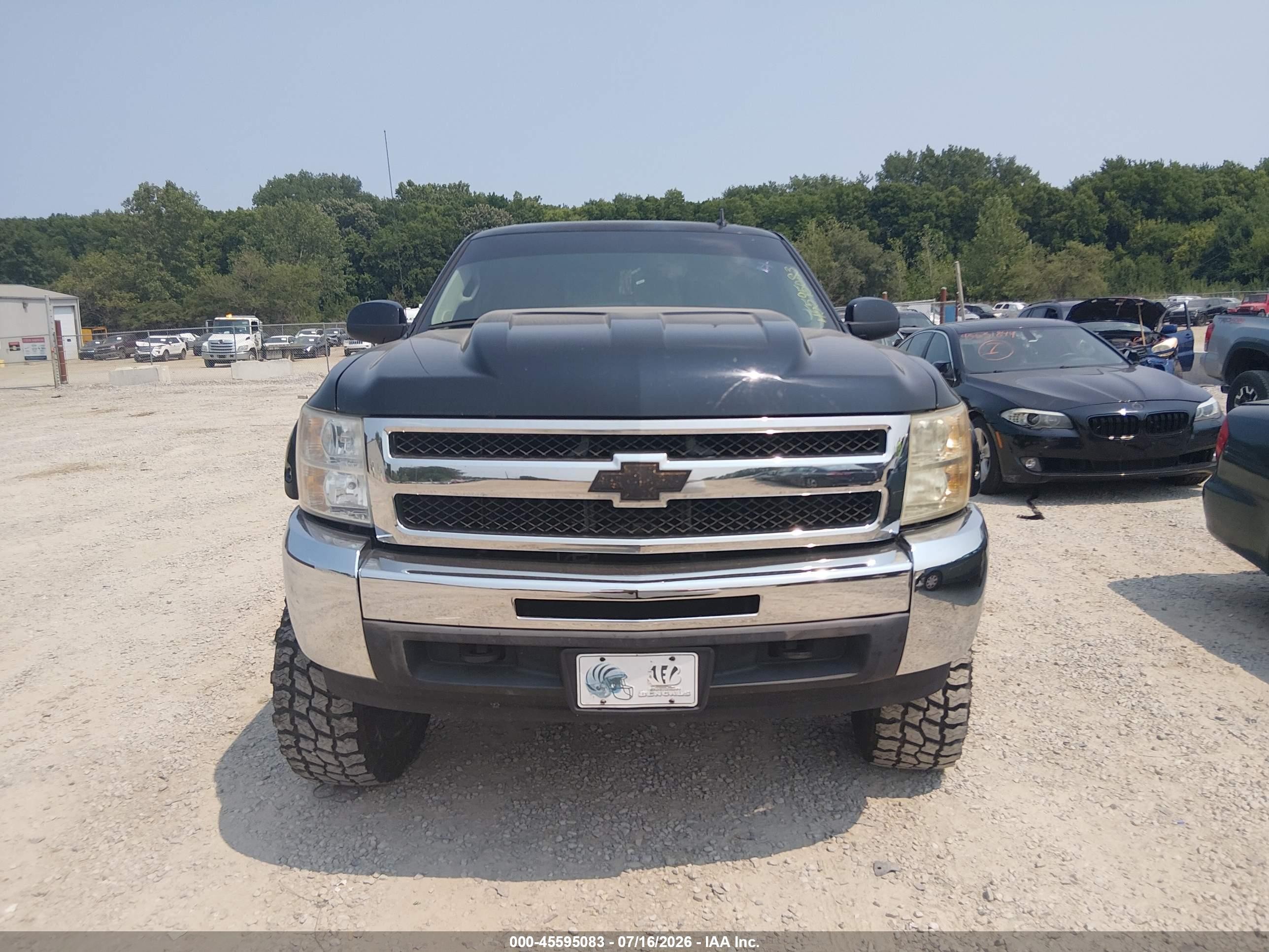 2012 Chevrolet Silverado 1500 Lt Black vin: 1GCPKSE72CF154334