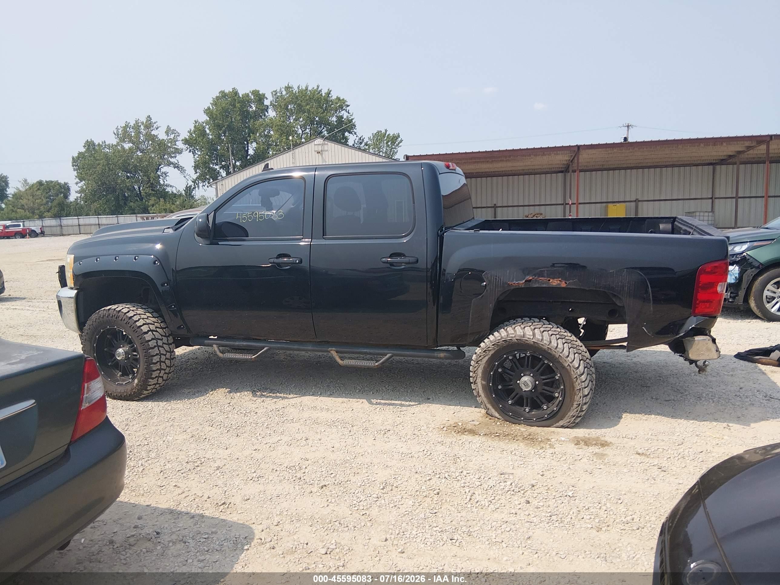 2012 Chevrolet Silverado 1500 Lt Black vin: 1GCPKSE72CF154334