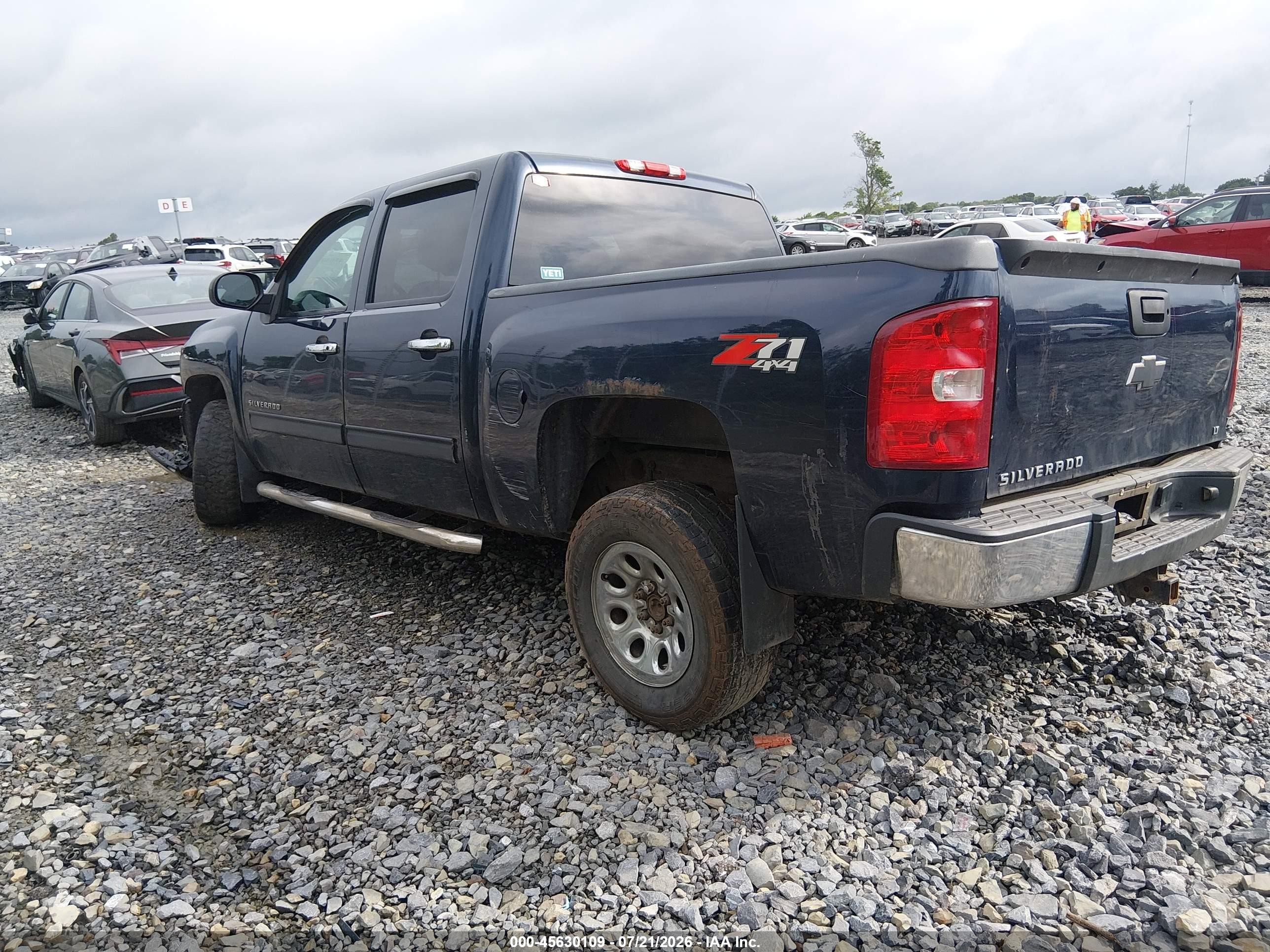 2012 Chevrolet Silverado 1500 Lt Blue vin: 1GCPKSE72CF191237
