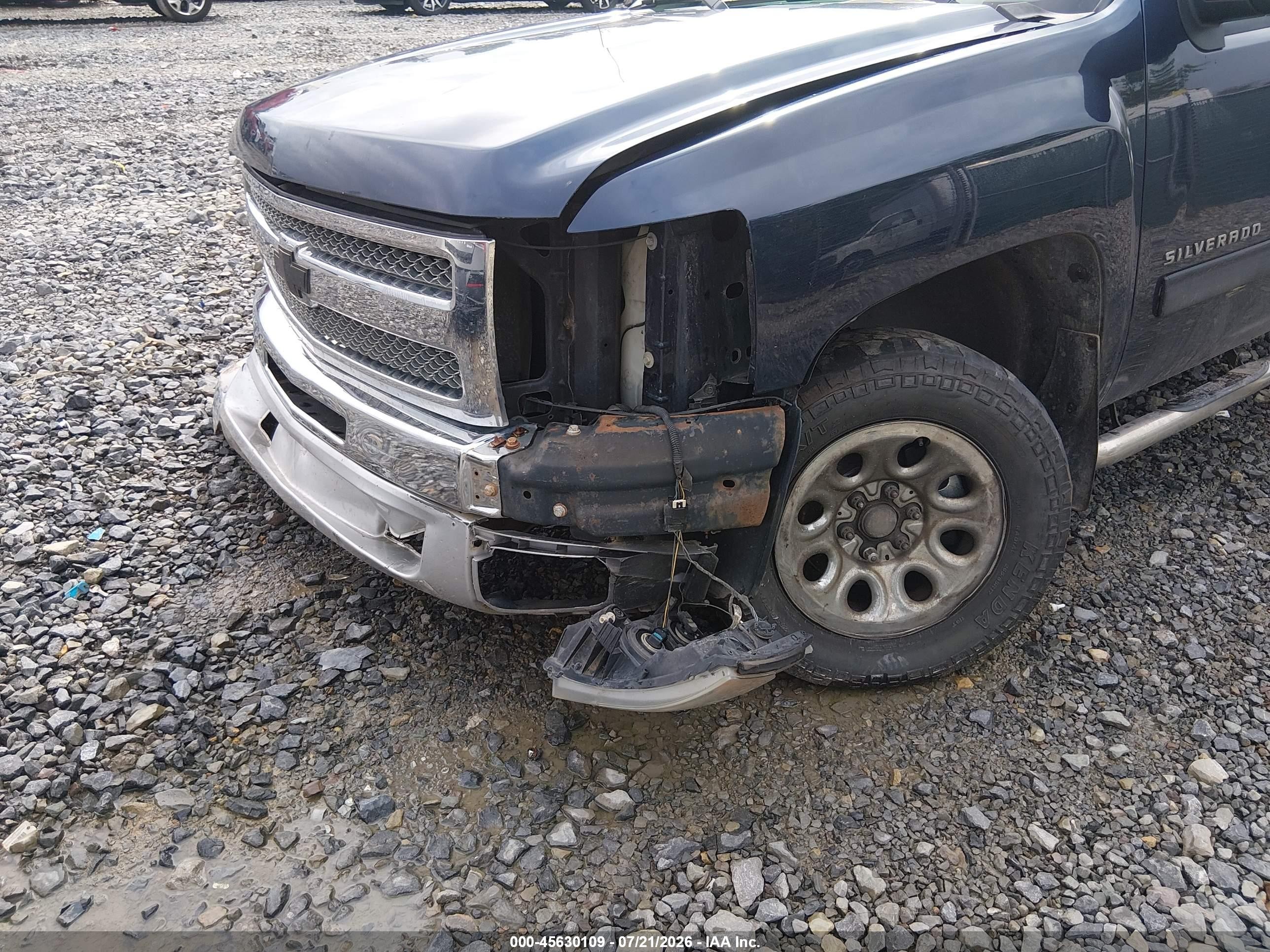 2012 Chevrolet Silverado 1500 Lt Blue vin: 1GCPKSE72CF191237