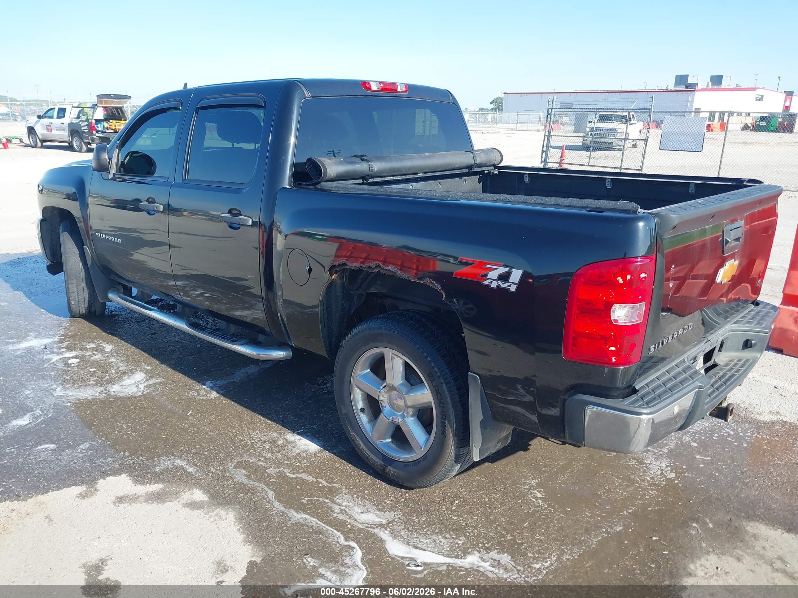 2012 Chevrolet Silverado 1500 Lt Black vin: 1GCPKSE73CF184006