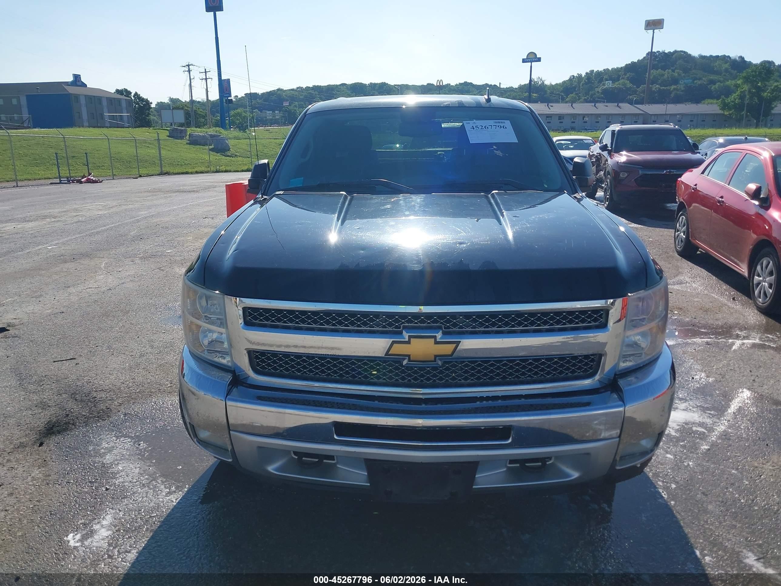 2012 Chevrolet Silverado 1500 Lt Black vin: 1GCPKSE73CF184006