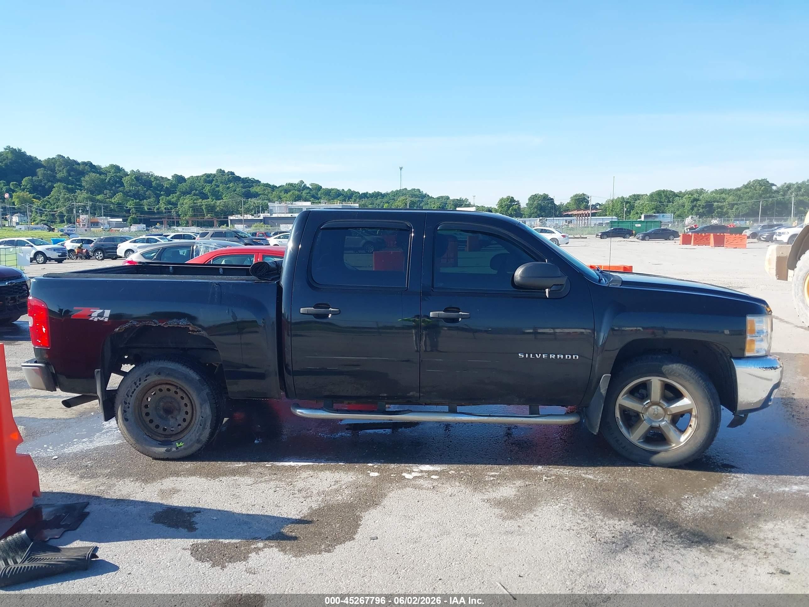 2012 Chevrolet Silverado 1500 Lt Black vin: 1GCPKSE73CF184006