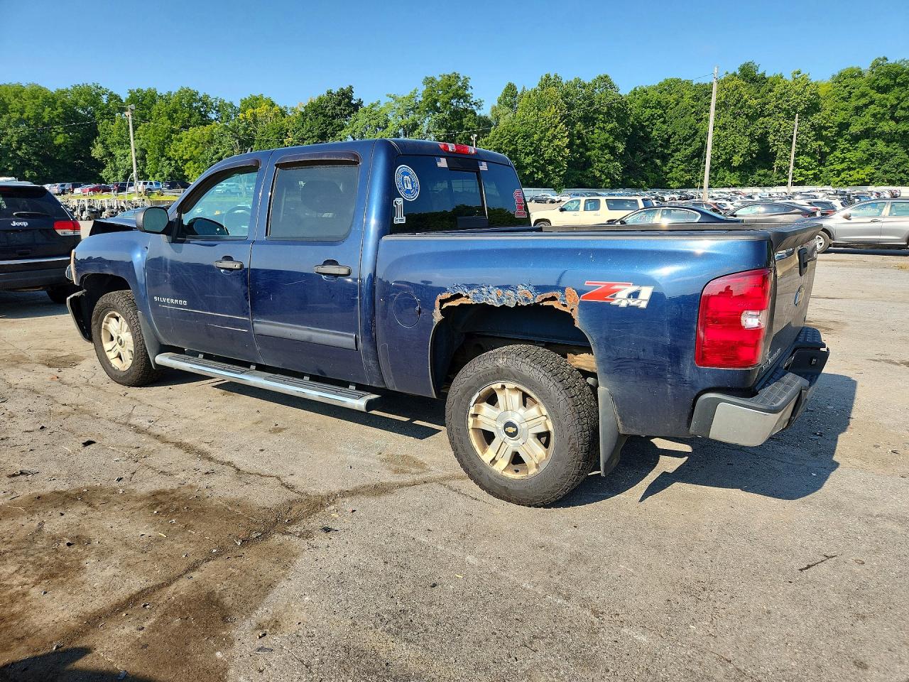 2012 Chevrolet Silverado K1500 Lt Blue vin: 1GCPKSE73CF189240