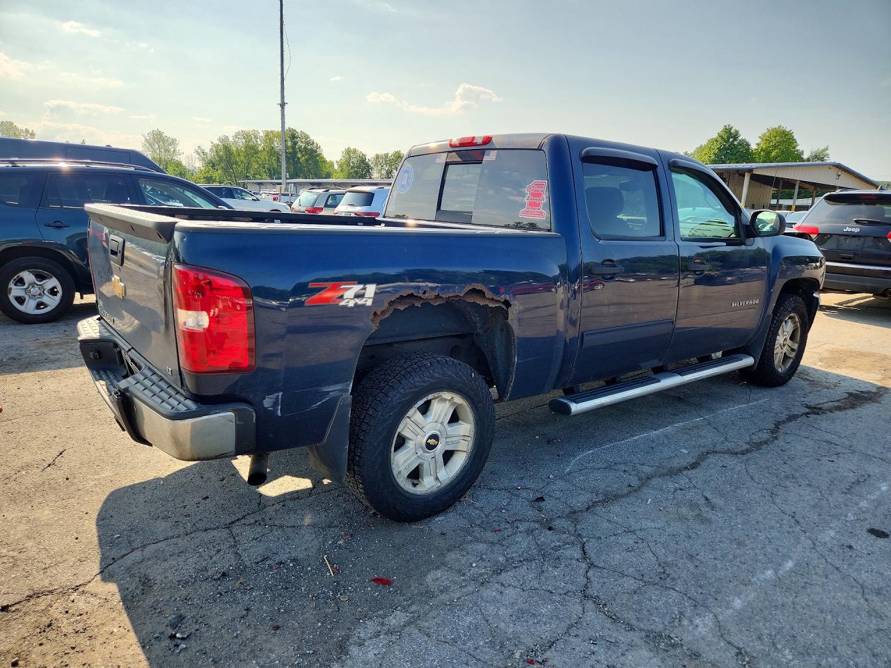 2012 Chevrolet Silverado K1500 Lt Blue vin: 1GCPKSE73CF189240