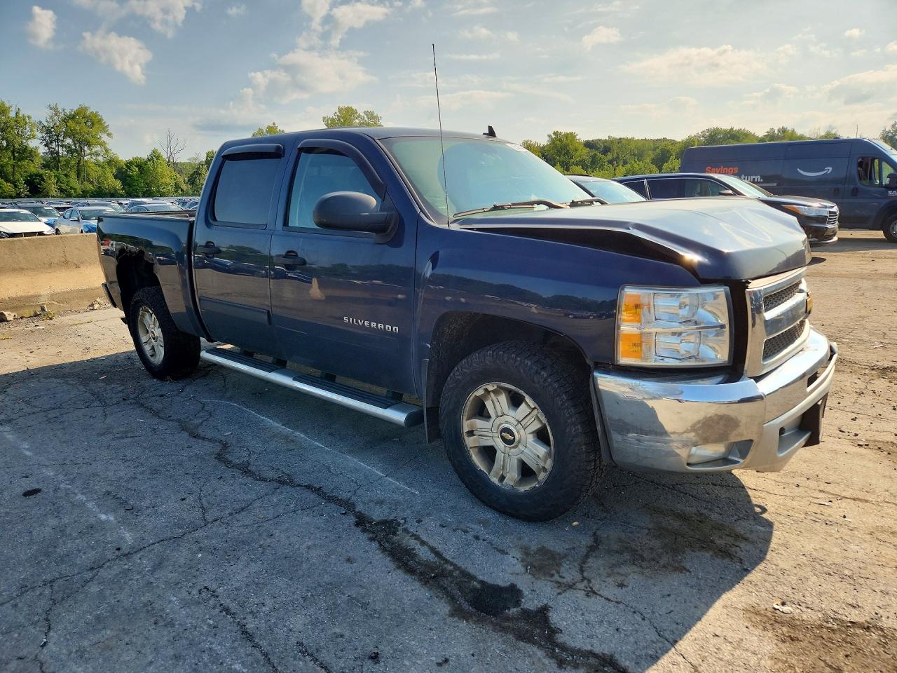 2012 Chevrolet Silverado K1500 Lt Blue vin: 1GCPKSE73CF189240