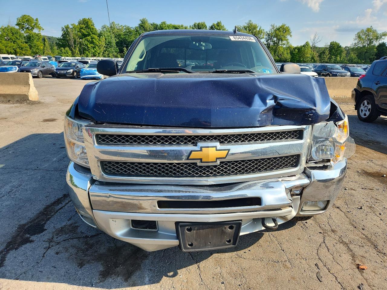 2012 Chevrolet Silverado K1500 Lt Blue vin: 1GCPKSE73CF189240
