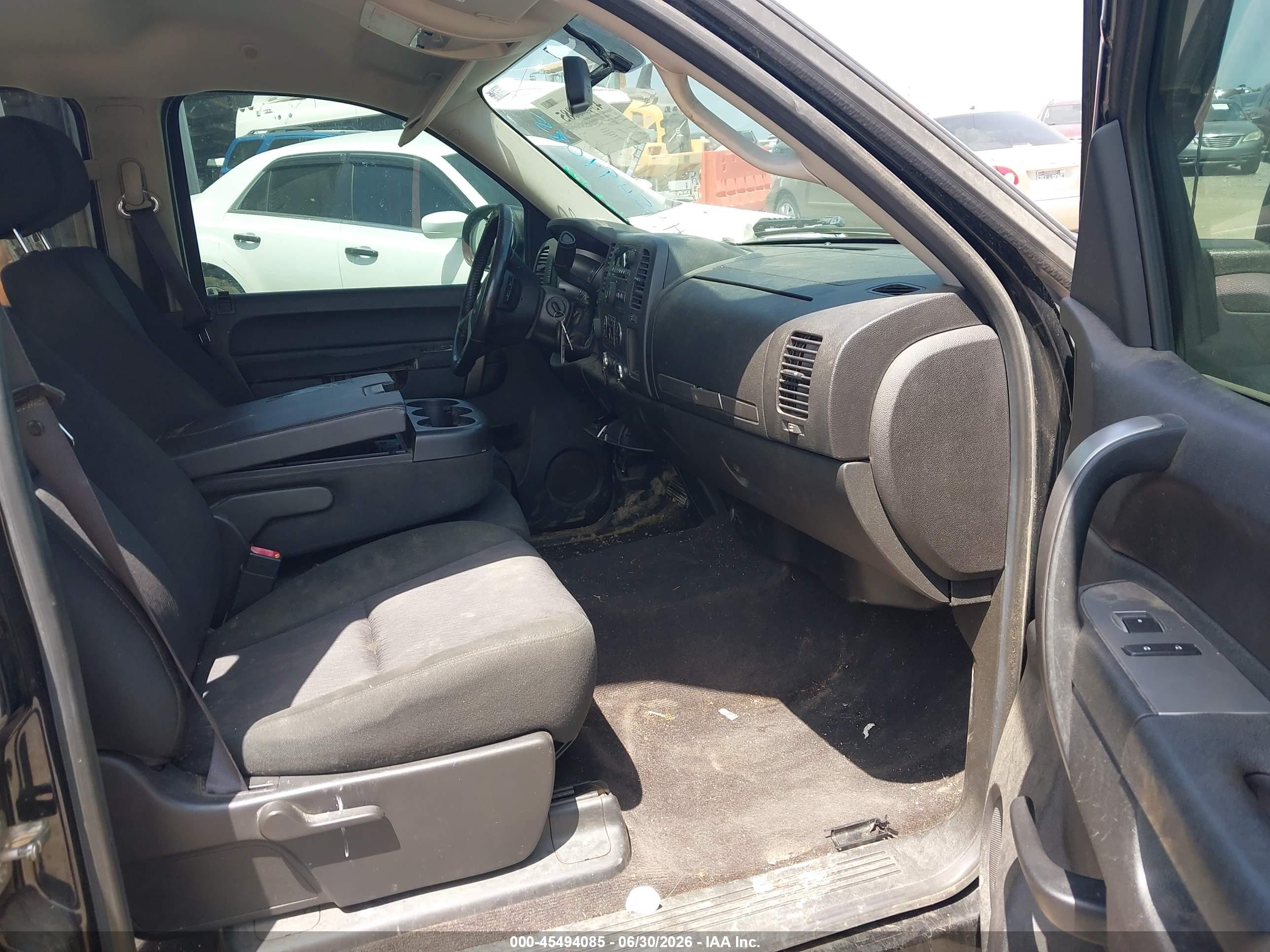 2012 Chevrolet Silverado 1500 Lt Black vin: 1GCPKSE73CF238808