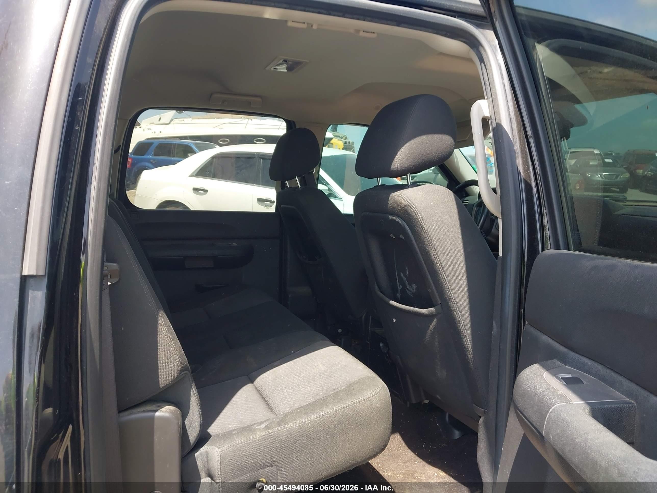 2012 Chevrolet Silverado 1500 Lt Black vin: 1GCPKSE73CF238808