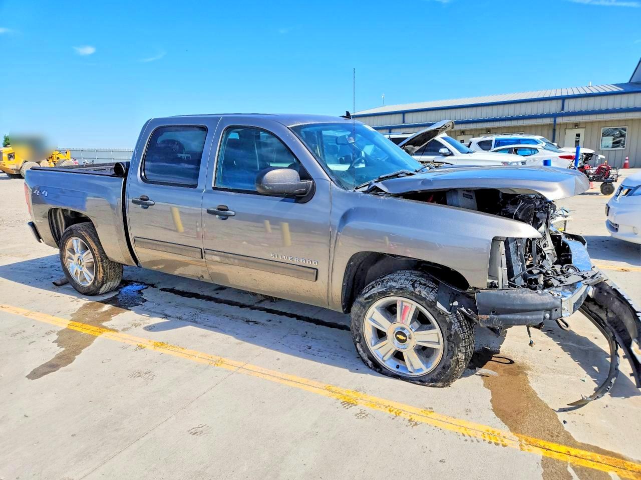 2012 Chevrolet Silverado K1500 Lt Silver vin: 1GCPKSE74CF181177