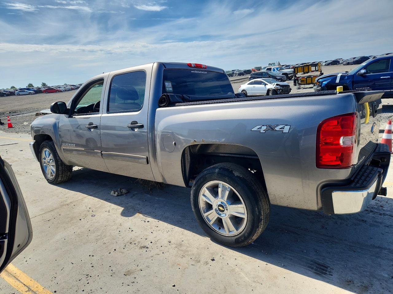2012 Chevrolet Silverado K1500 Lt Silver vin: 1GCPKSE74CF181177