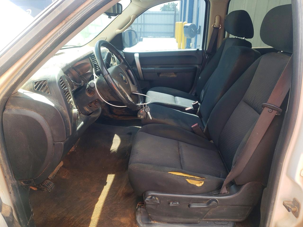 2012 Chevrolet Silverado K1500 Lt White vin: 1GCPKSE74CF186637