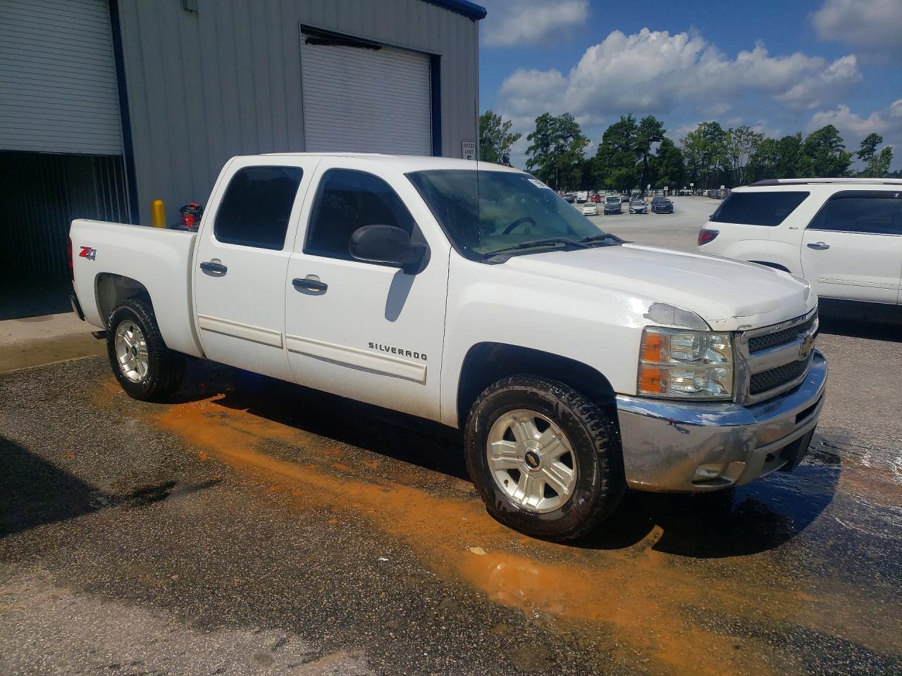 2012 Chevrolet Silverado K1500 Lt White vin: 1GCPKSE74CF186637