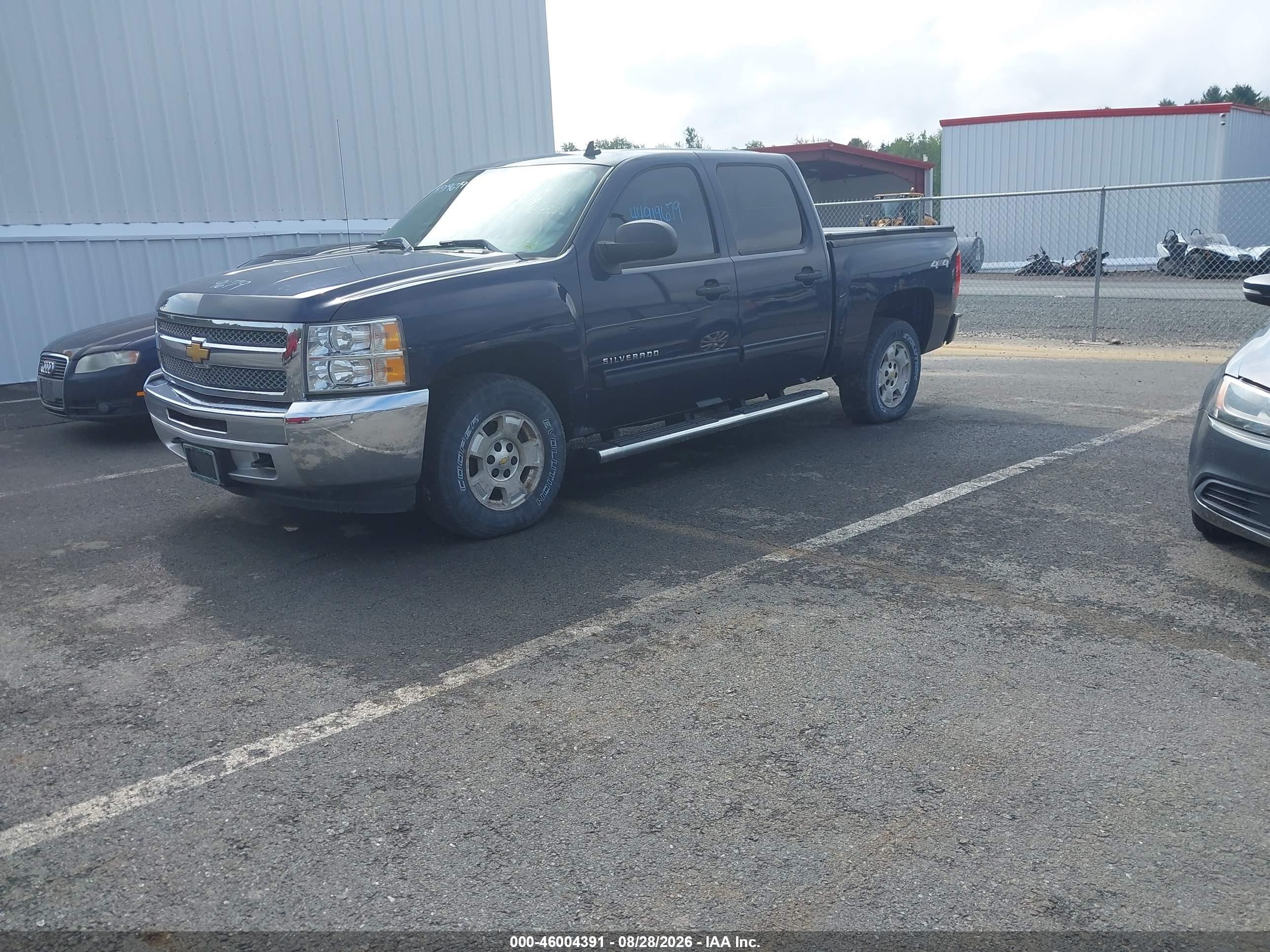2012 Chevrolet Silverado 1500 Lt Blue vin: 1GCPKSE74CF193295