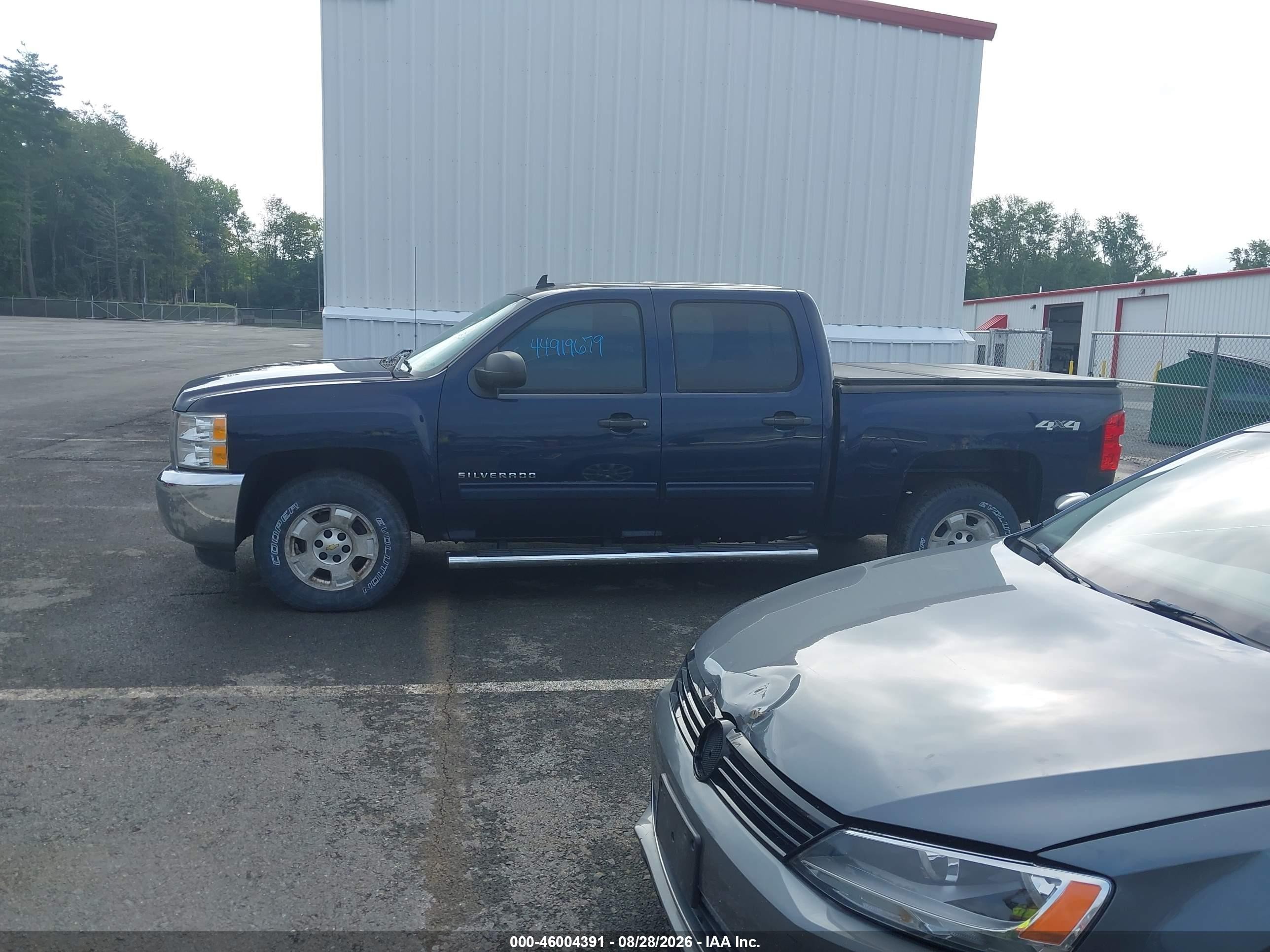 2012 Chevrolet Silverado 1500 Lt Blue vin: 1GCPKSE74CF193295