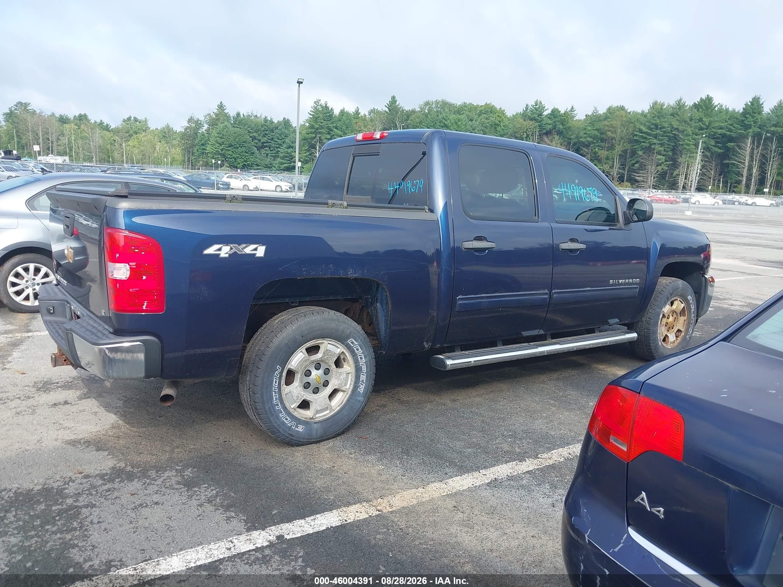 2012 Chevrolet Silverado 1500 Lt Blue vin: 1GCPKSE74CF193295