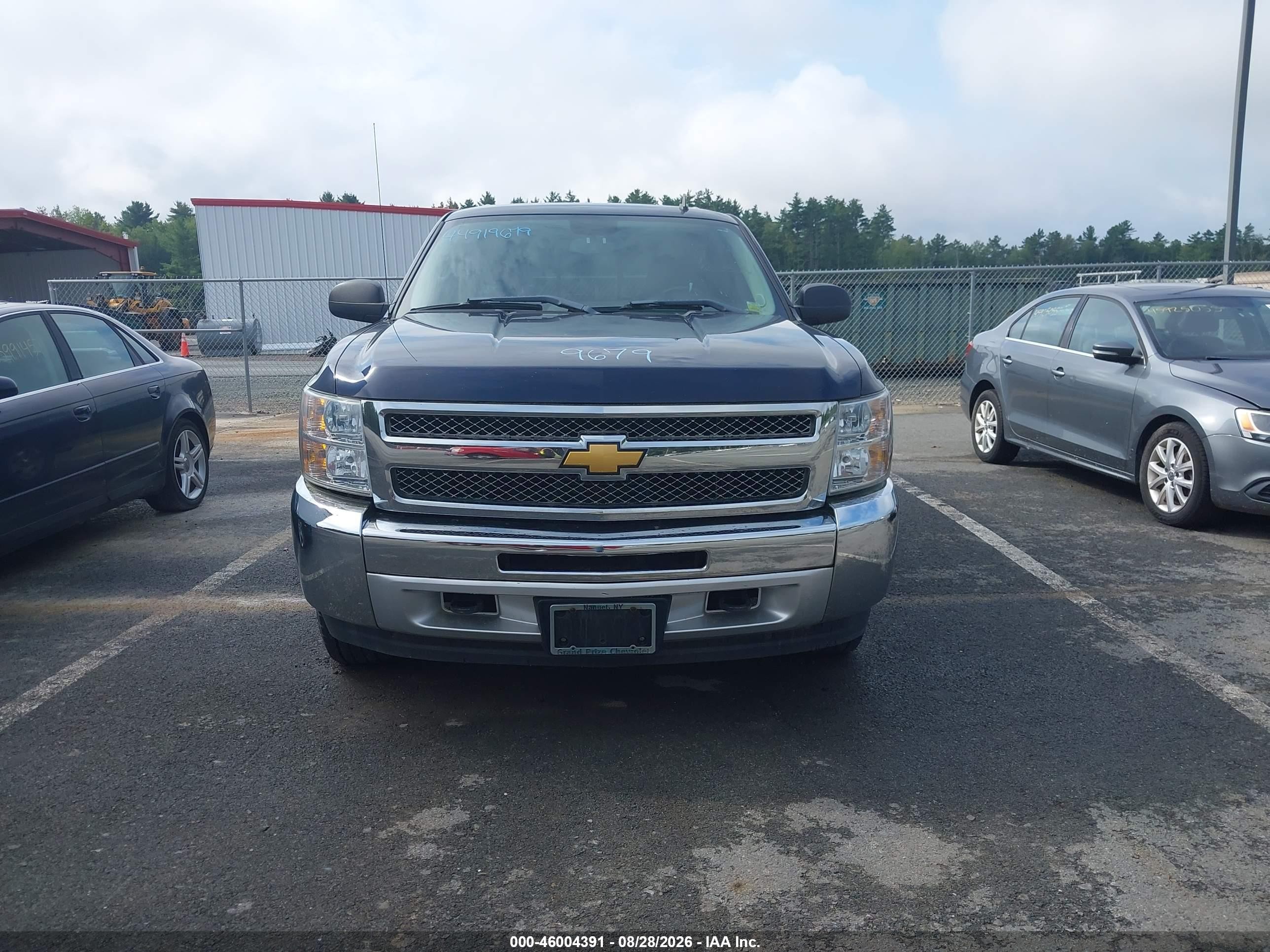 2012 Chevrolet Silverado 1500 Lt Blue vin: 1GCPKSE74CF193295