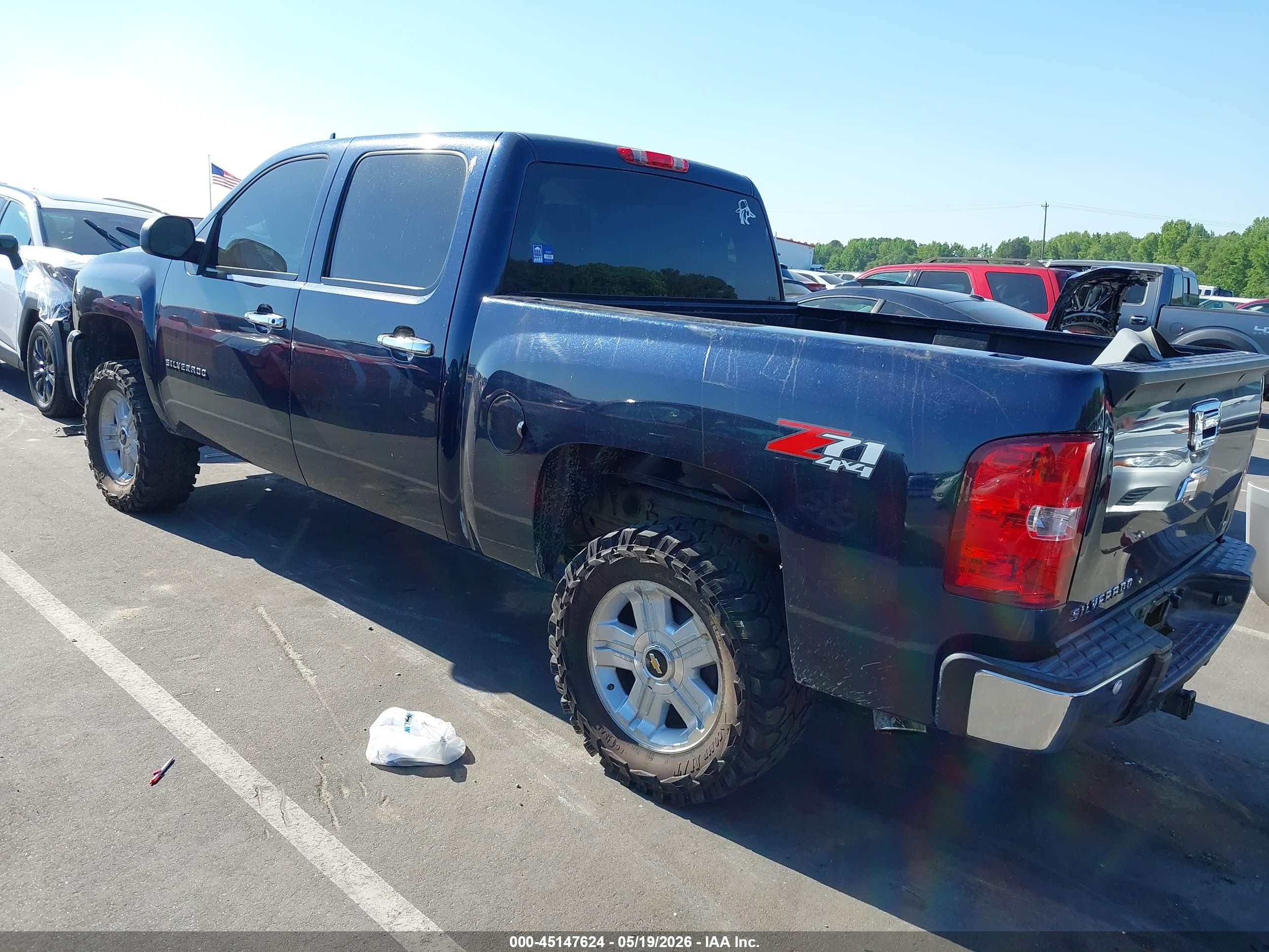 2012 Chevrolet Silverado 1500 Lt Dark Blue vin: 1GCPKSE74CF197797