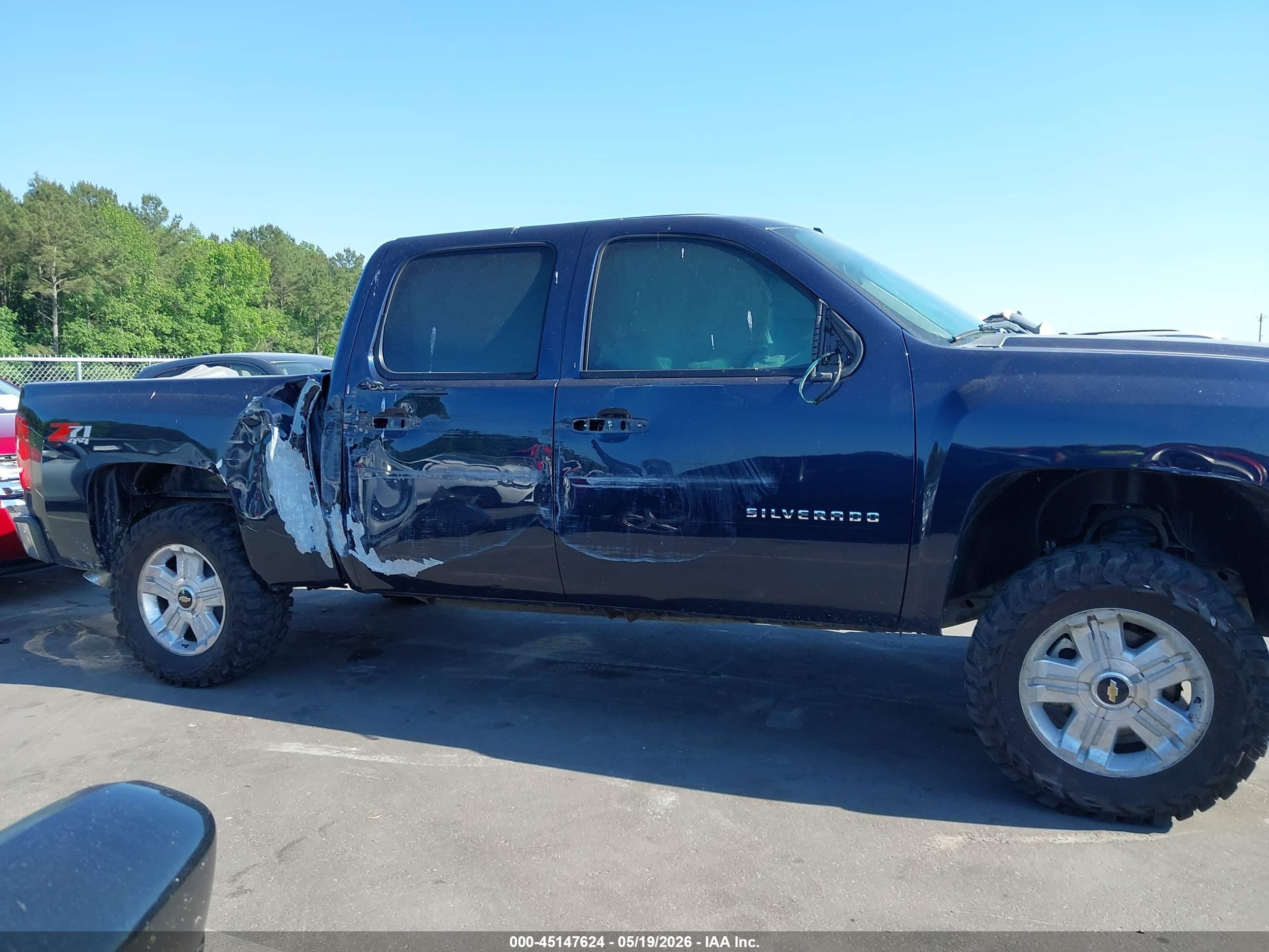2012 Chevrolet Silverado 1500 Lt Dark Blue vin: 1GCPKSE74CF197797