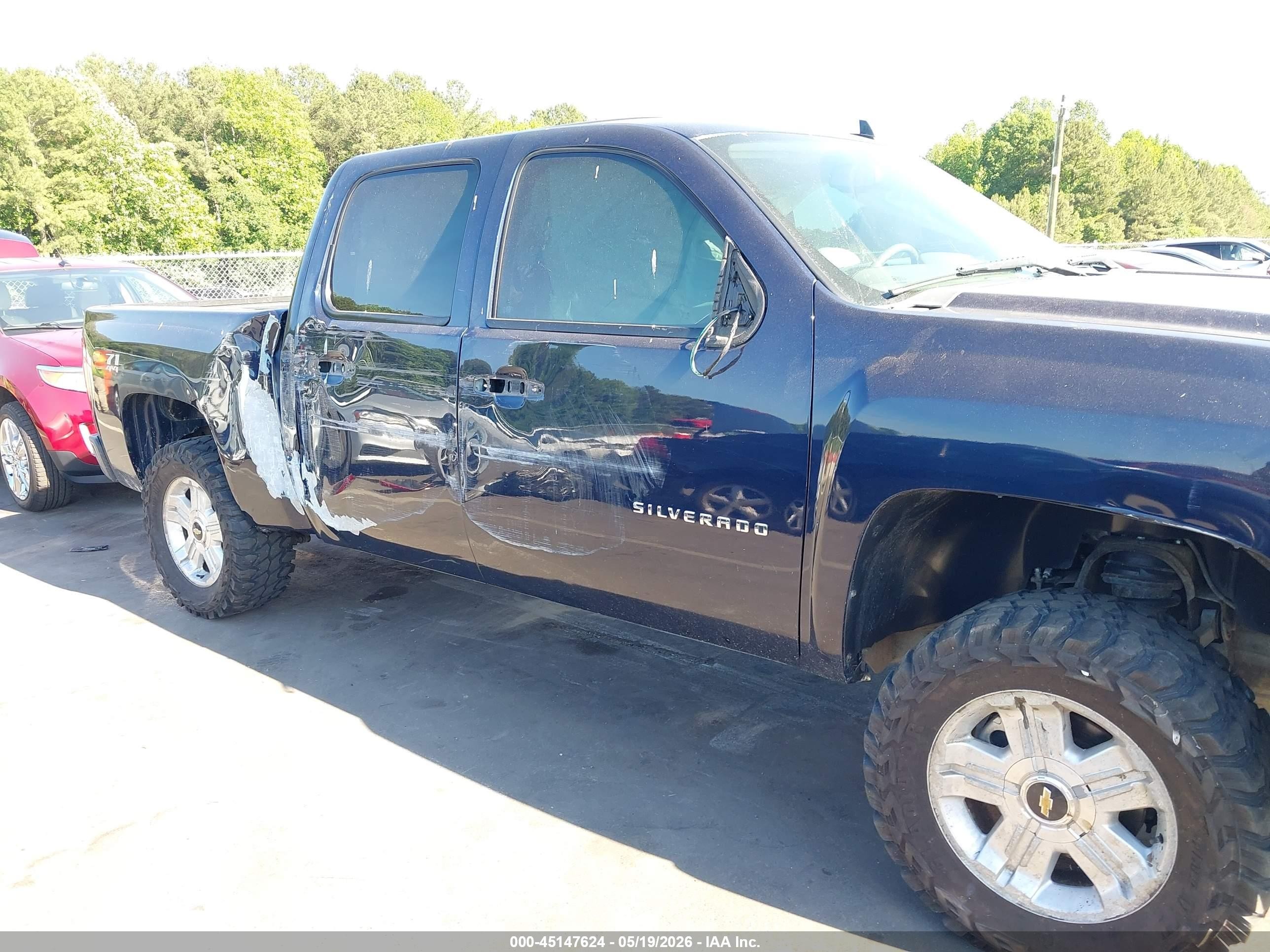 2012 Chevrolet Silverado 1500 Lt Dark Blue vin: 1GCPKSE74CF197797