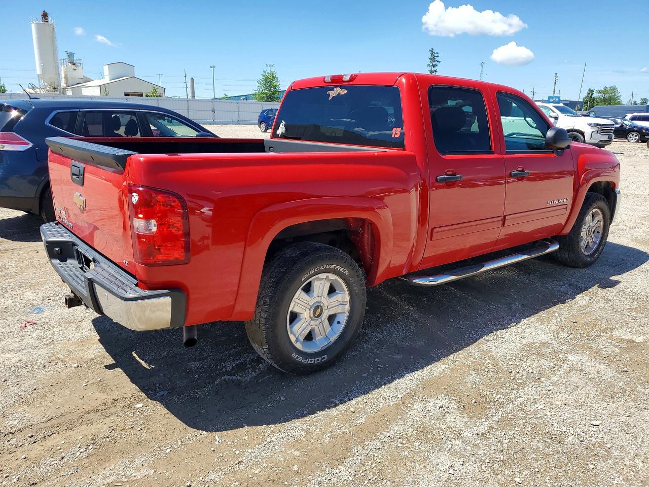 2012 Chevrolet Silverado K1500 Lt Red vin: 1GCPKSE75CF113356