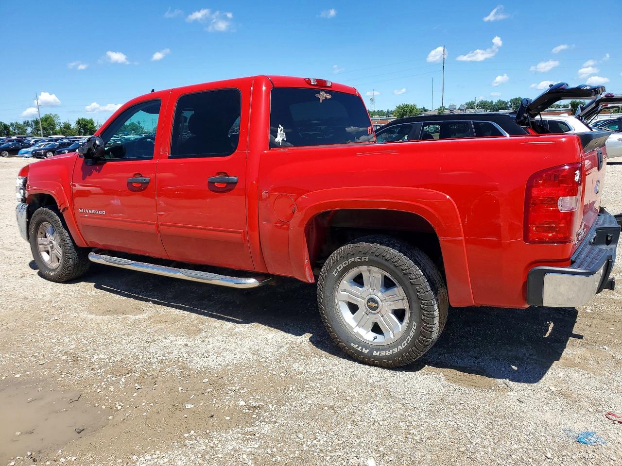 2012 Chevrolet Silverado K1500 Lt Red vin: 1GCPKSE75CF113356