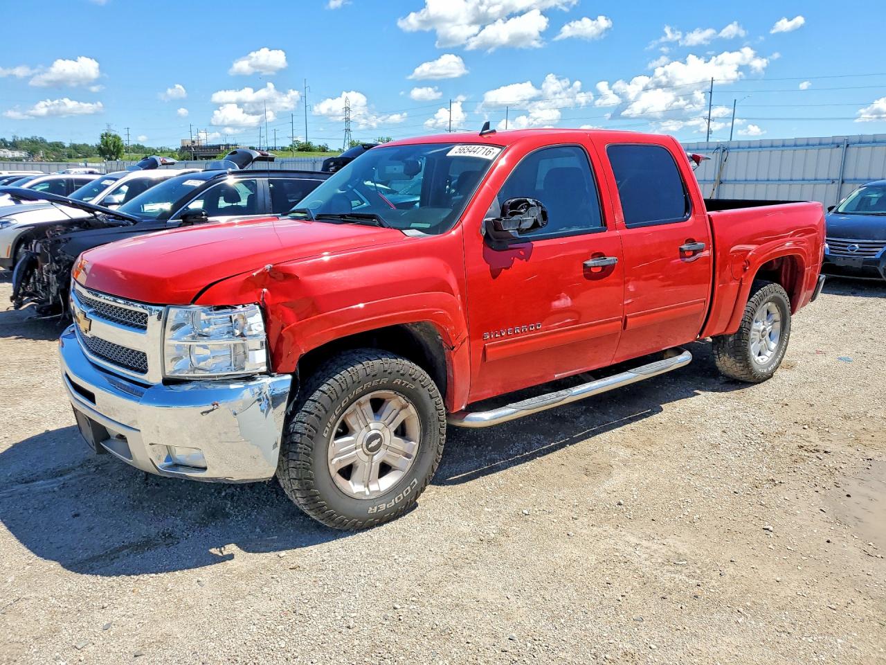 2012 Chevrolet Silverado K1500 Lt Red vin: 1GCPKSE75CF113356