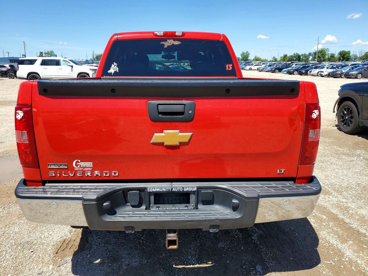 2012 Chevrolet Silverado K1500 Lt Red vin: 1GCPKSE75CF113356