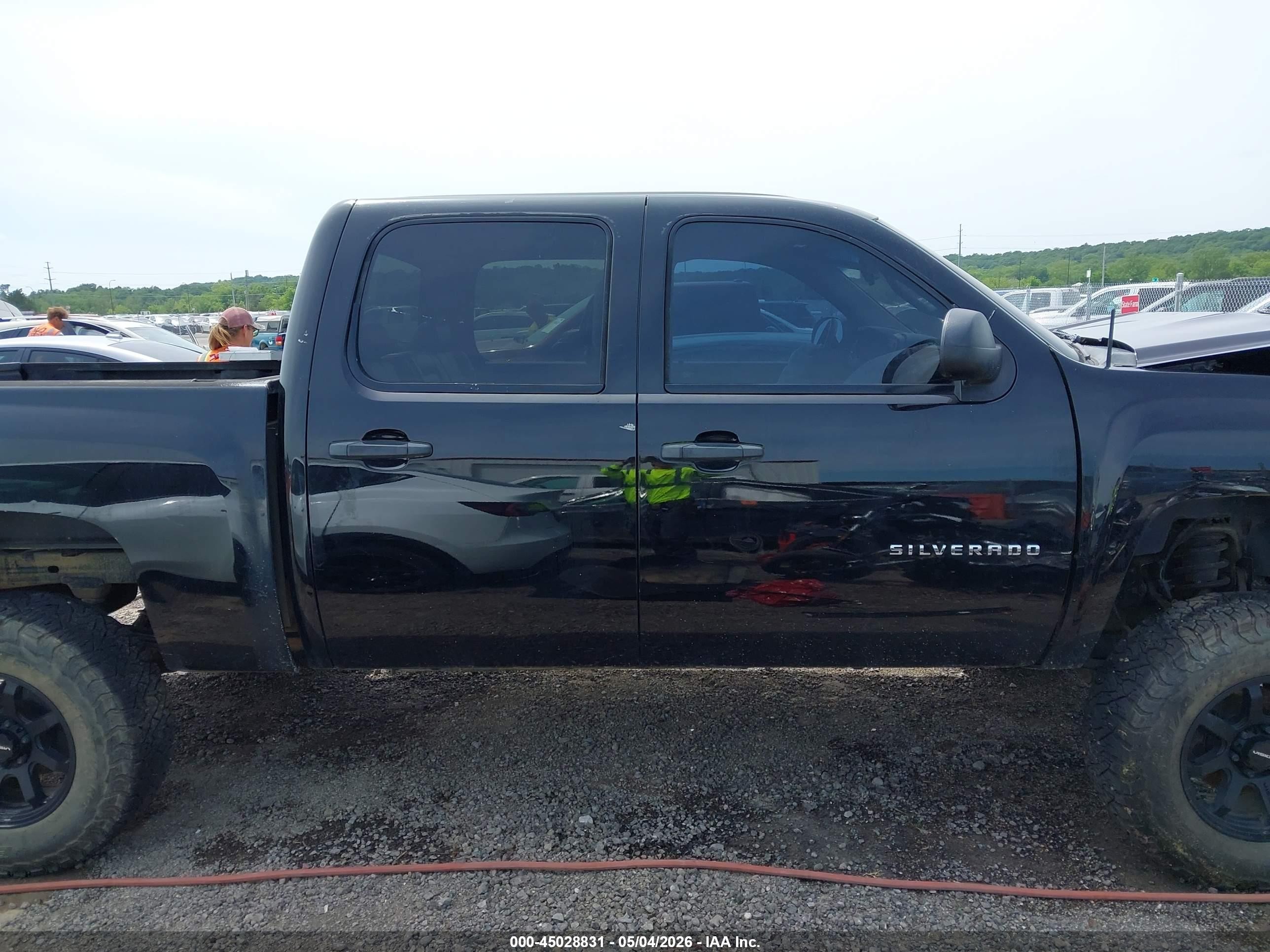 2012 Chevrolet Silverado 1500 Lt Black vin: 1GCPKSE75CF162637
