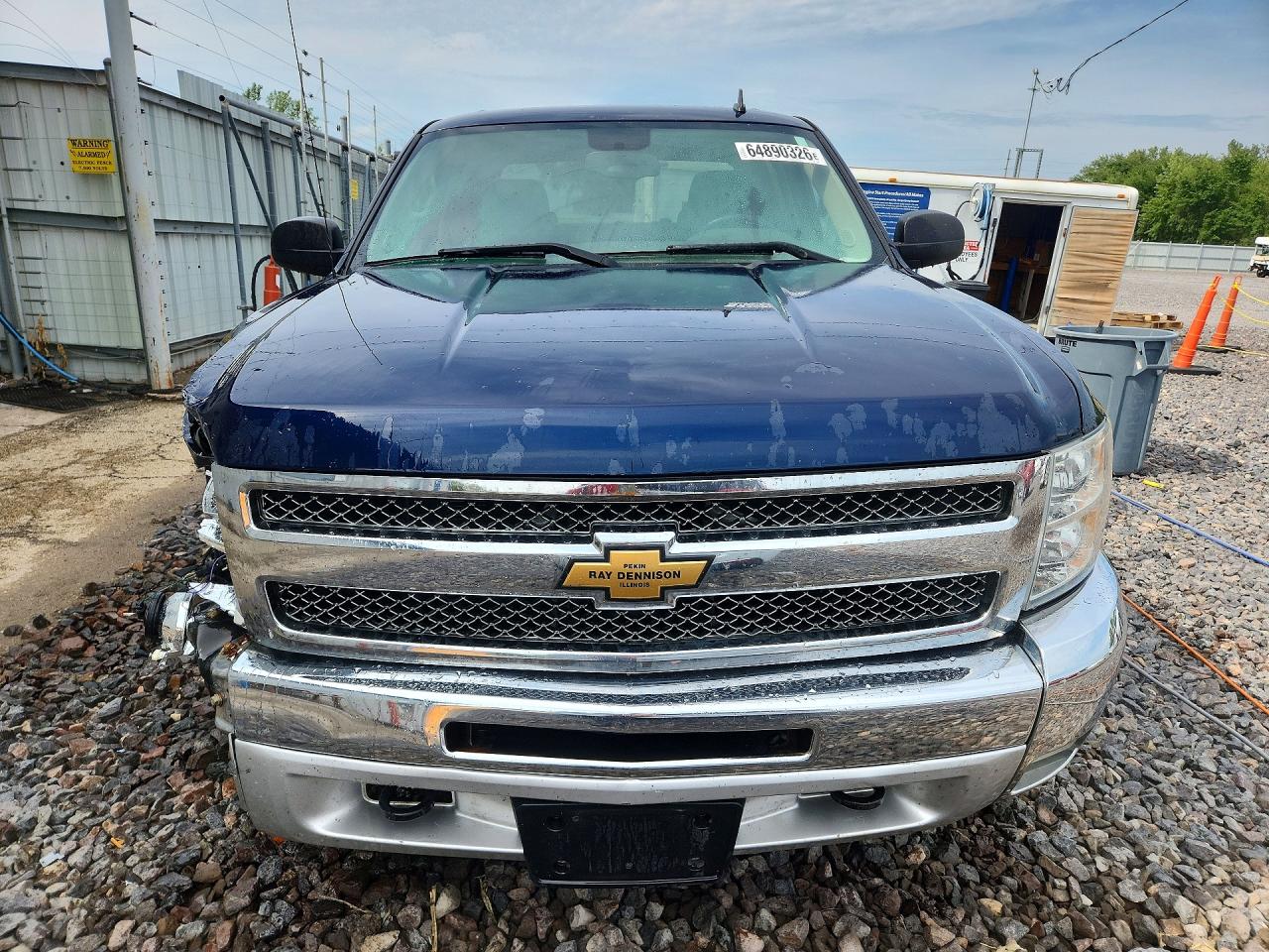 2012 Chevrolet Silverado K1500 Lt Blue vin: 1GCPKSE75CF168180