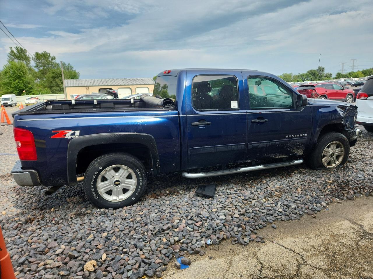 2012 Chevrolet Silverado K1500 Lt Blue vin: 1GCPKSE75CF168180