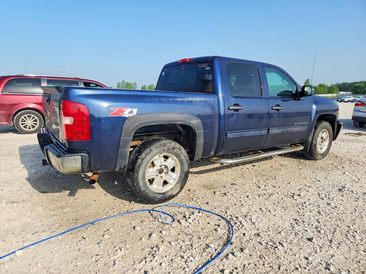 2012 Chevrolet Silverado K1500 Lt Blue vin: 1GCPKSE75CF199817