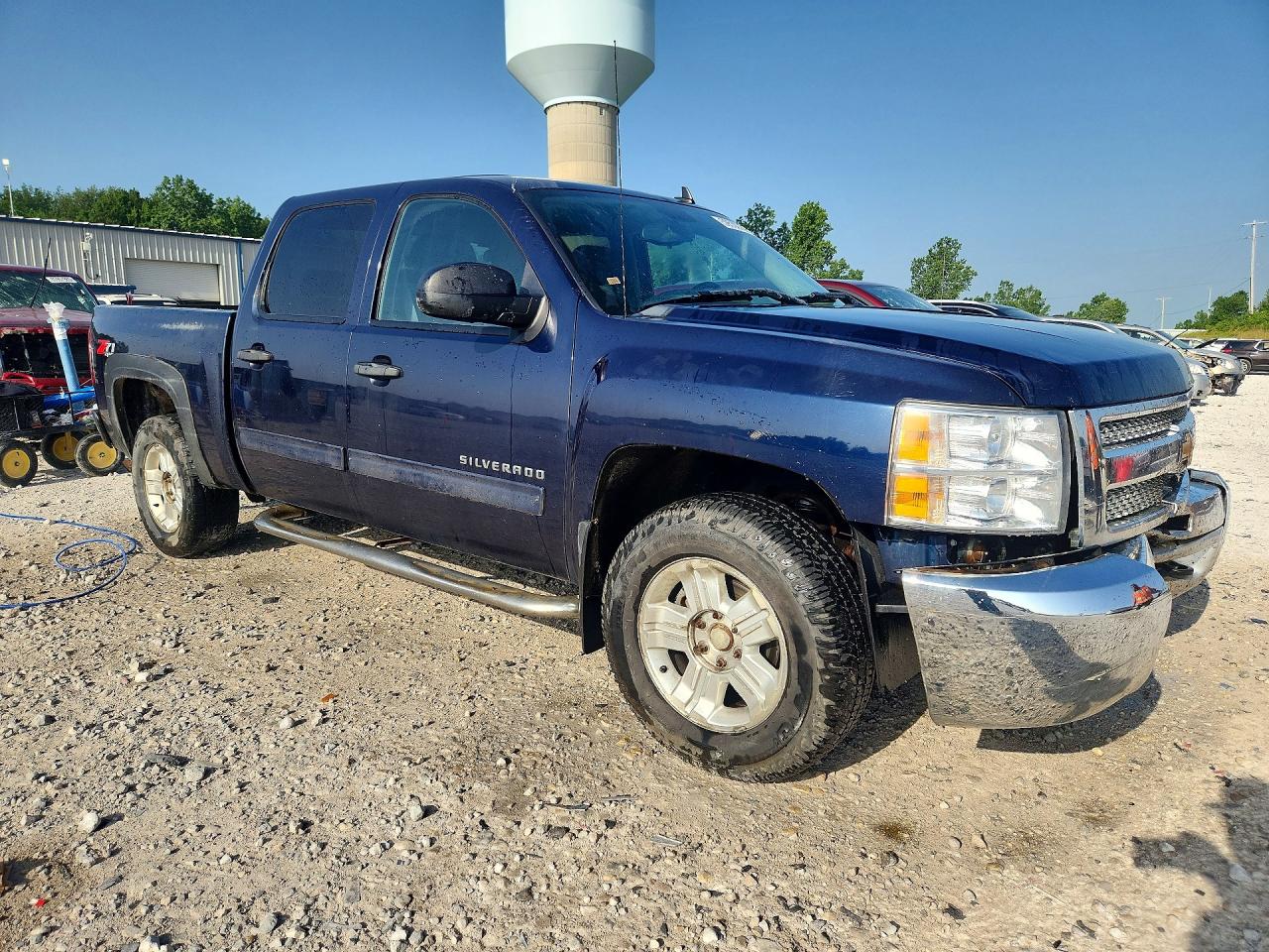 2012 Chevrolet Silverado K1500 Lt Blue vin: 1GCPKSE75CF199817