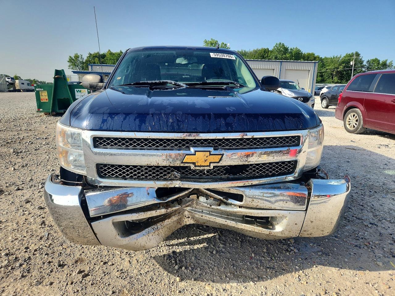 2012 Chevrolet Silverado K1500 Lt Blue vin: 1GCPKSE75CF199817