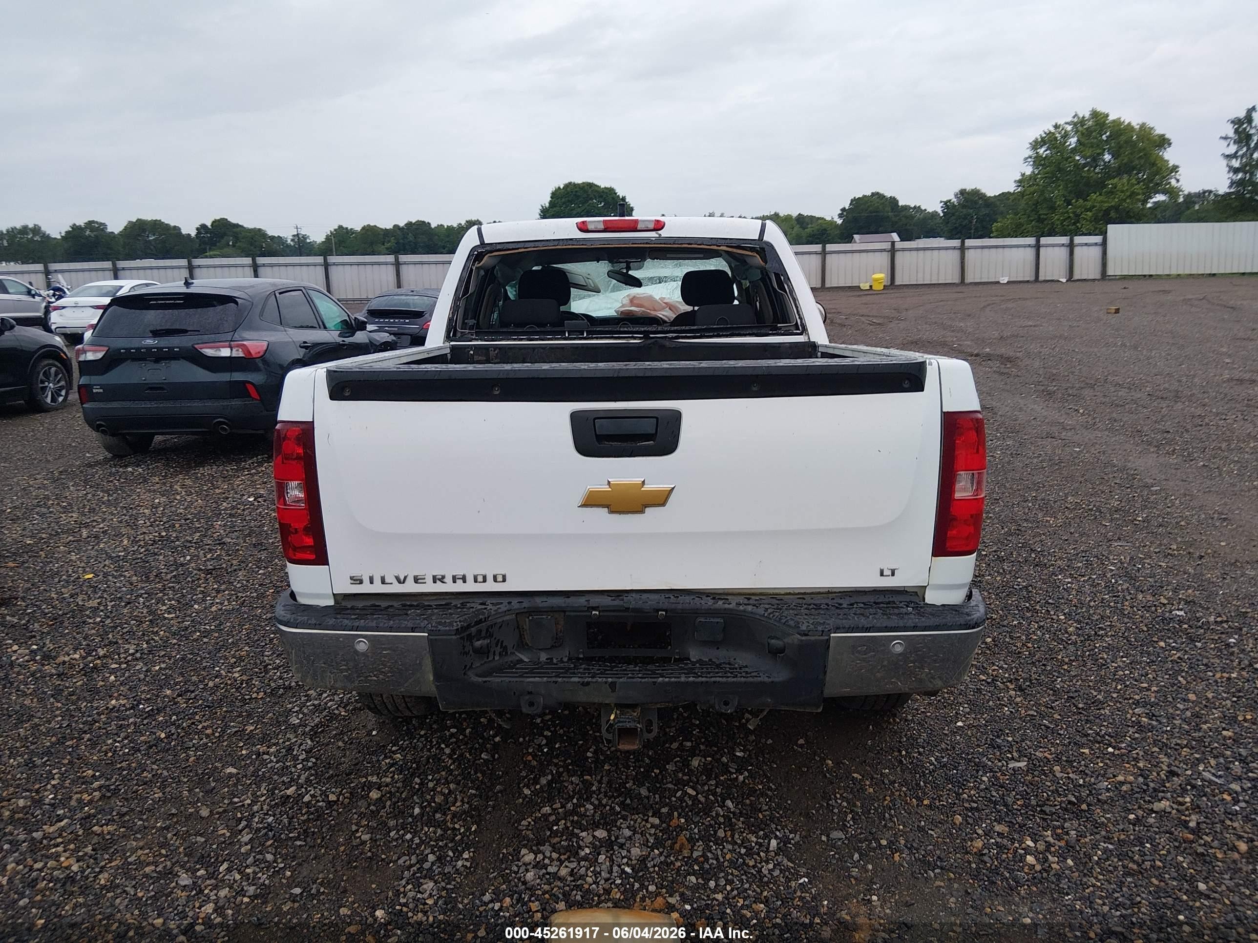 2012 Chevrolet Silverado 1500 Lt White vin: 1GCPKSE76CF134815