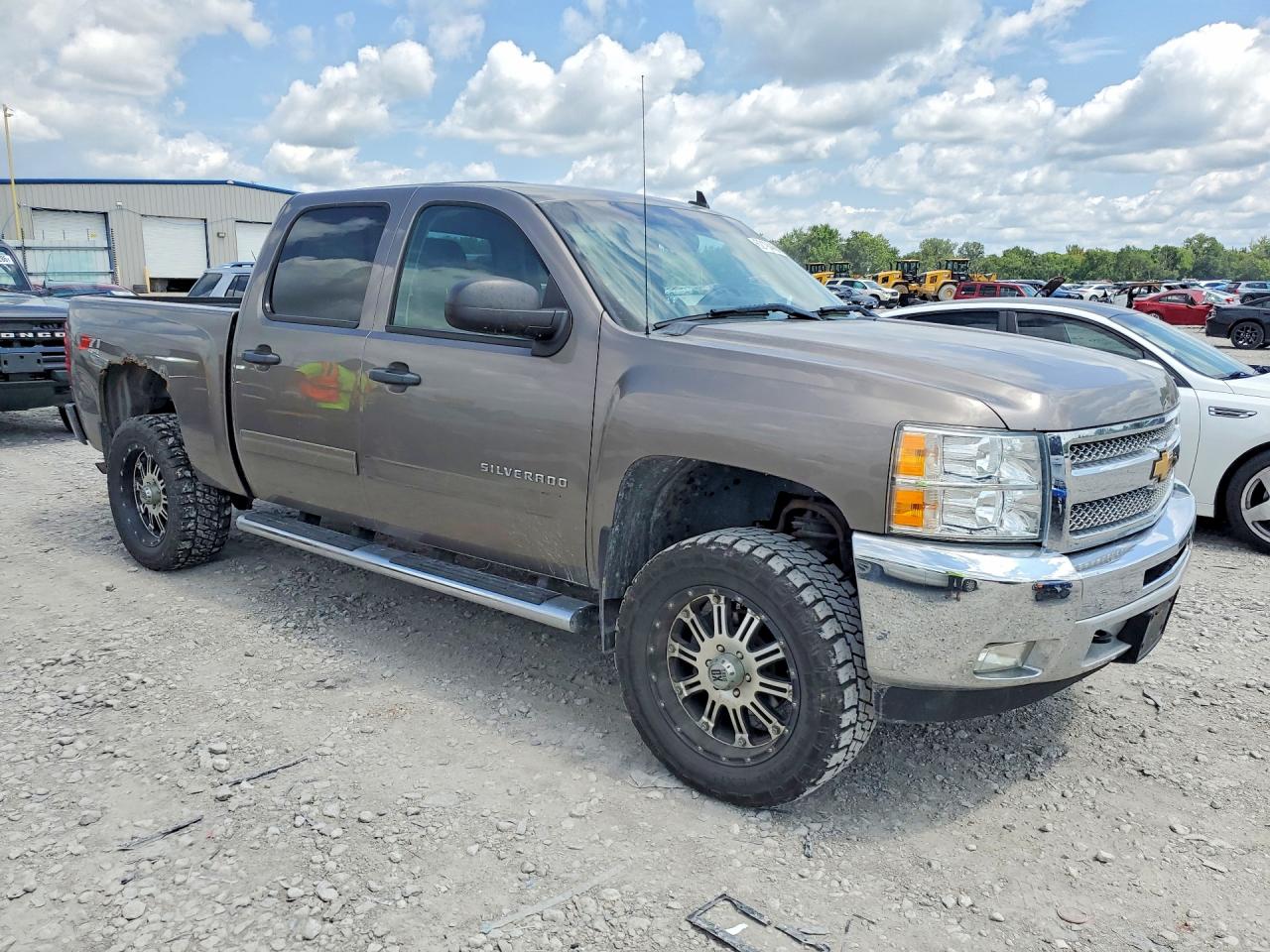 2012 Chevrolet Silverado K1500 Lt Gray vin: 1GCPKSE76CF187918