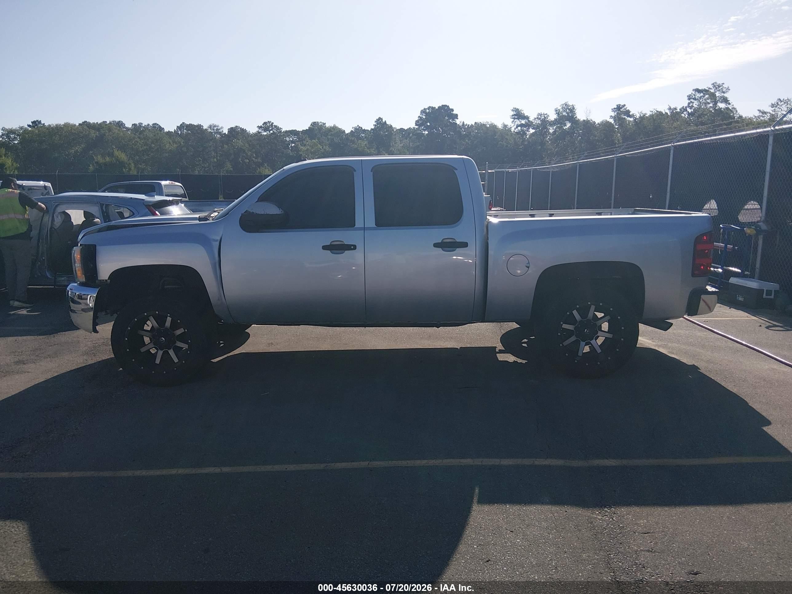 2012 Chevrolet Silverado 1500 Lt Silver vin: 1GCPKSE76CF197395