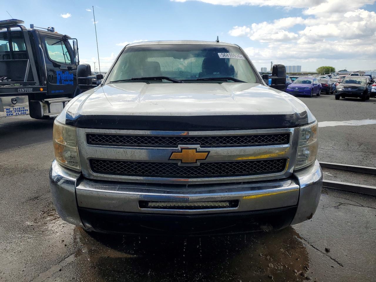 2012 Chevrolet Silverado K1500 Lt White vin: 1GCPKSE76CF233988